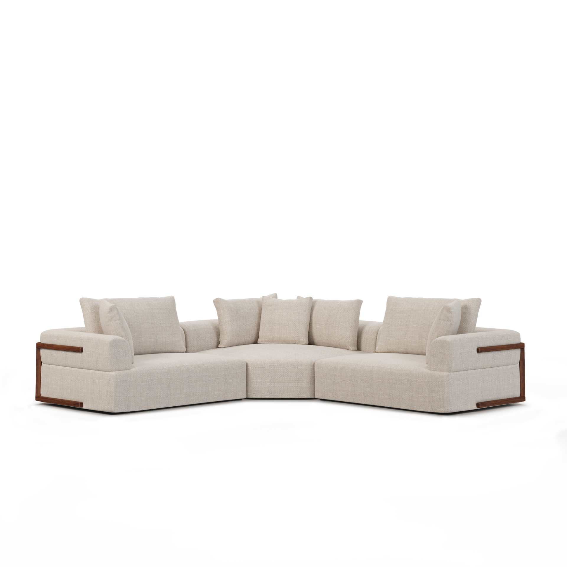 Warner Sofa Set W/Corner Piece