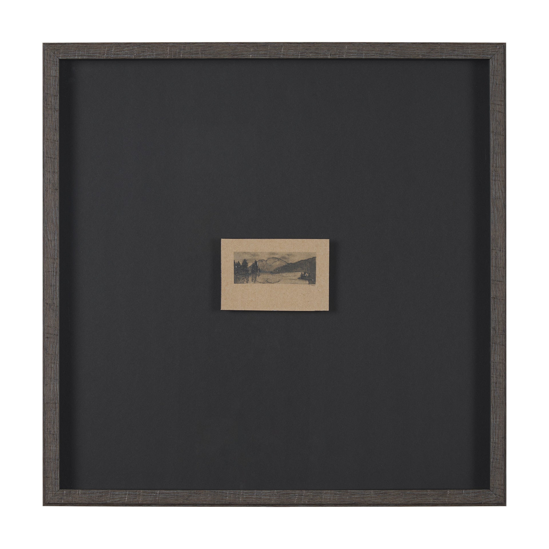 Shadows at Dusk II by Mercana Studio a Hand Embellished Framed Art Print Matted under Glass