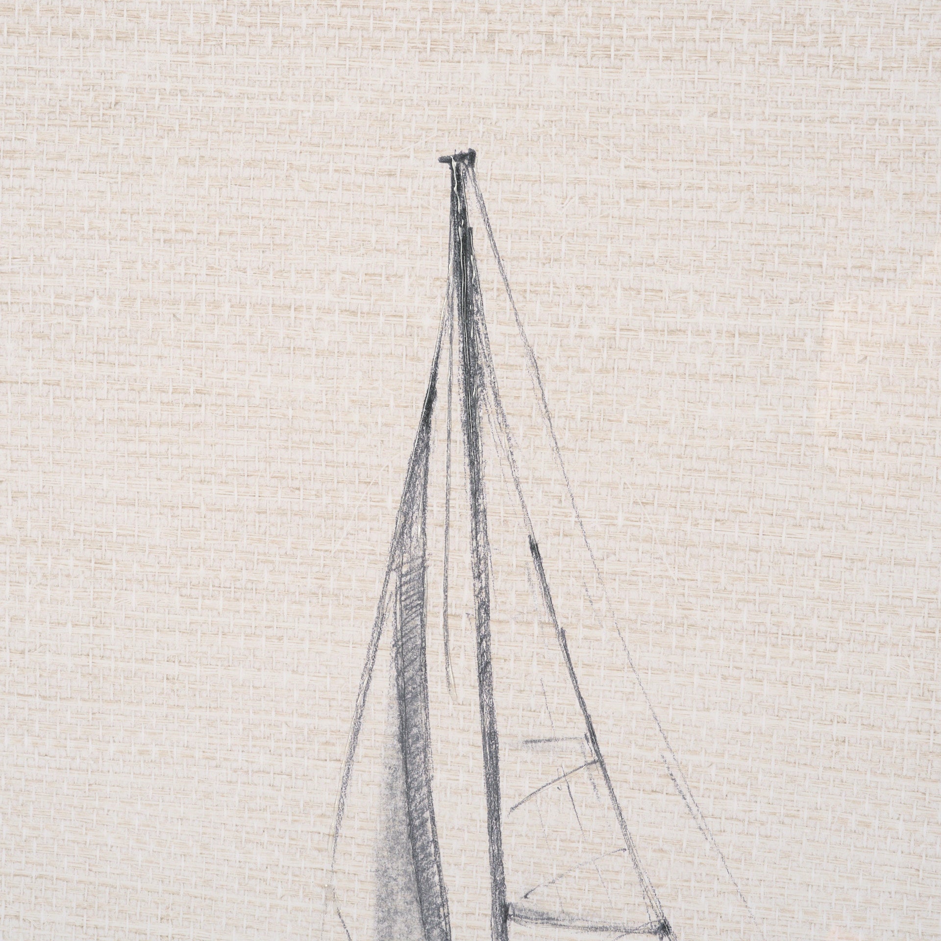 Sail Away II by Mercana Studio a Hand Embellished Framed Art Print Matted under Glass