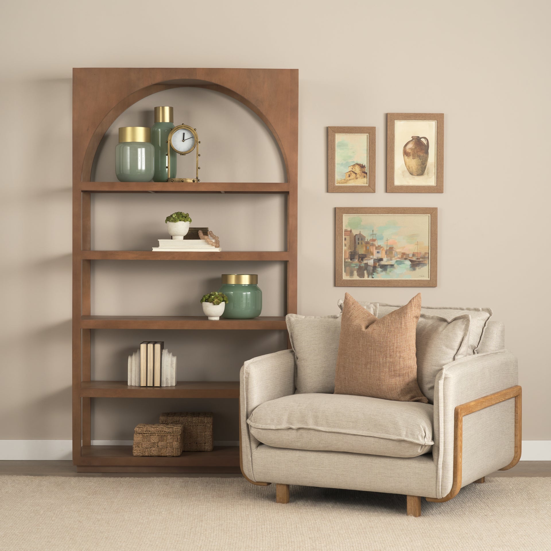 Bela Arched Shelving