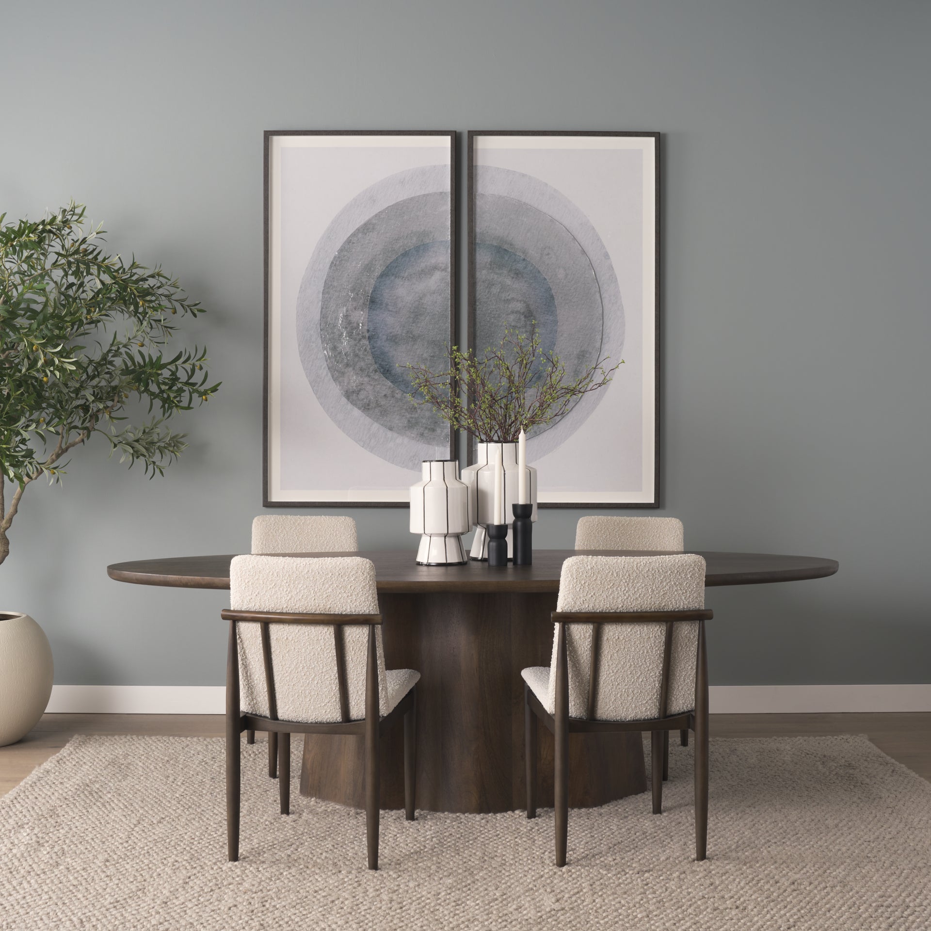 Blue Eclipse (Set of 2)