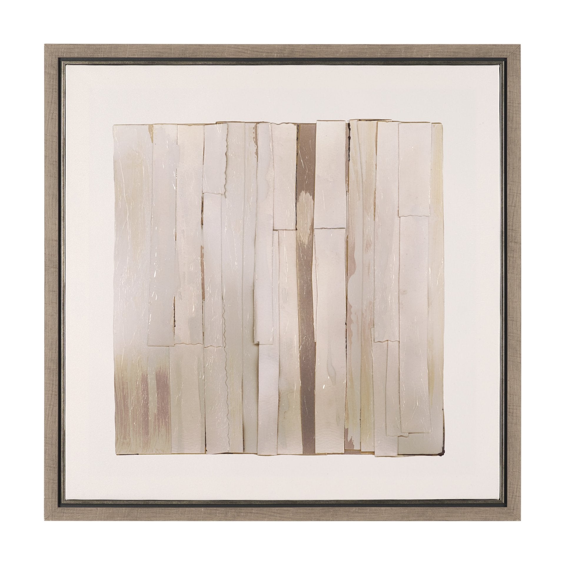 Glazed Echoes White I by Cartissi