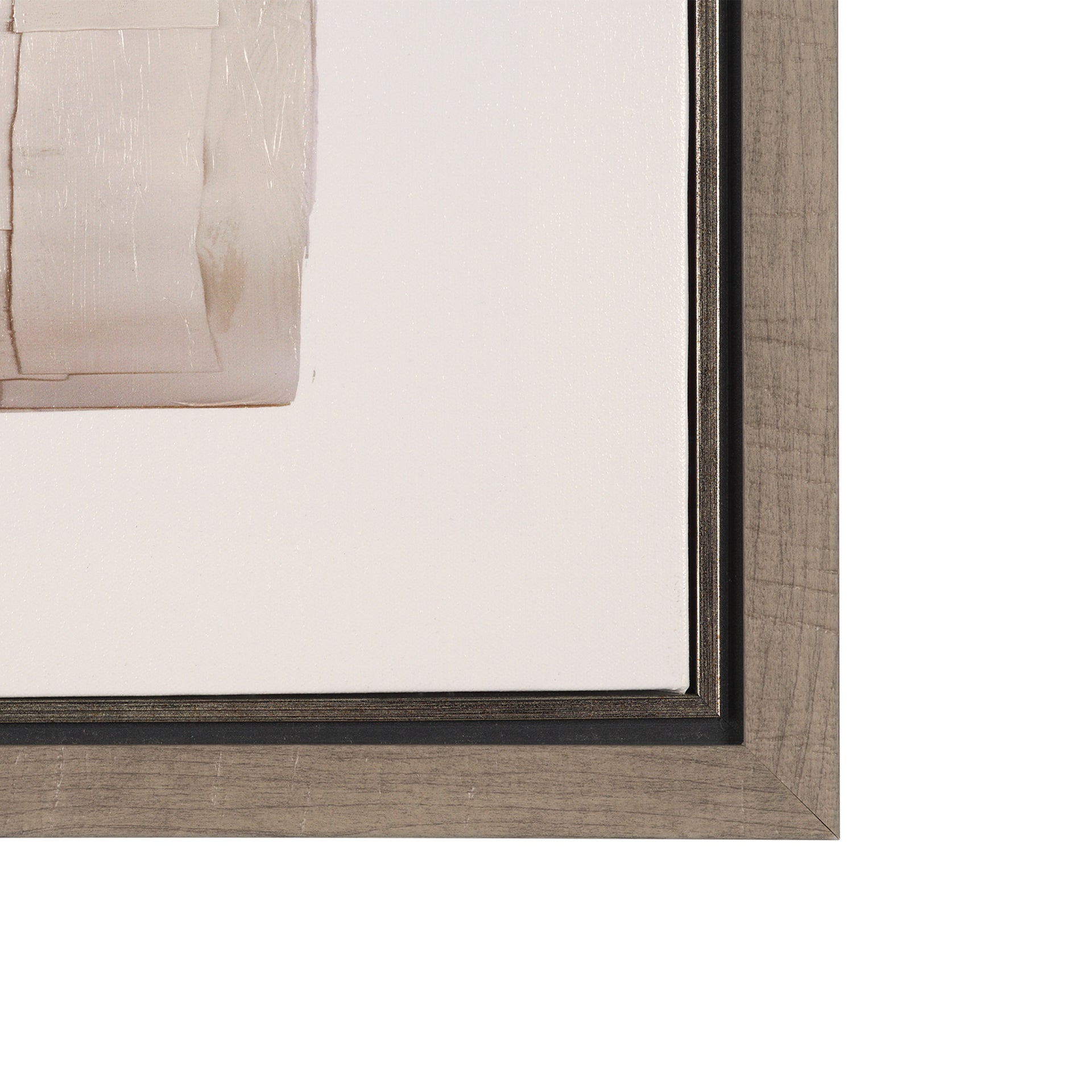 Glazed Echoes White I by Cartissi