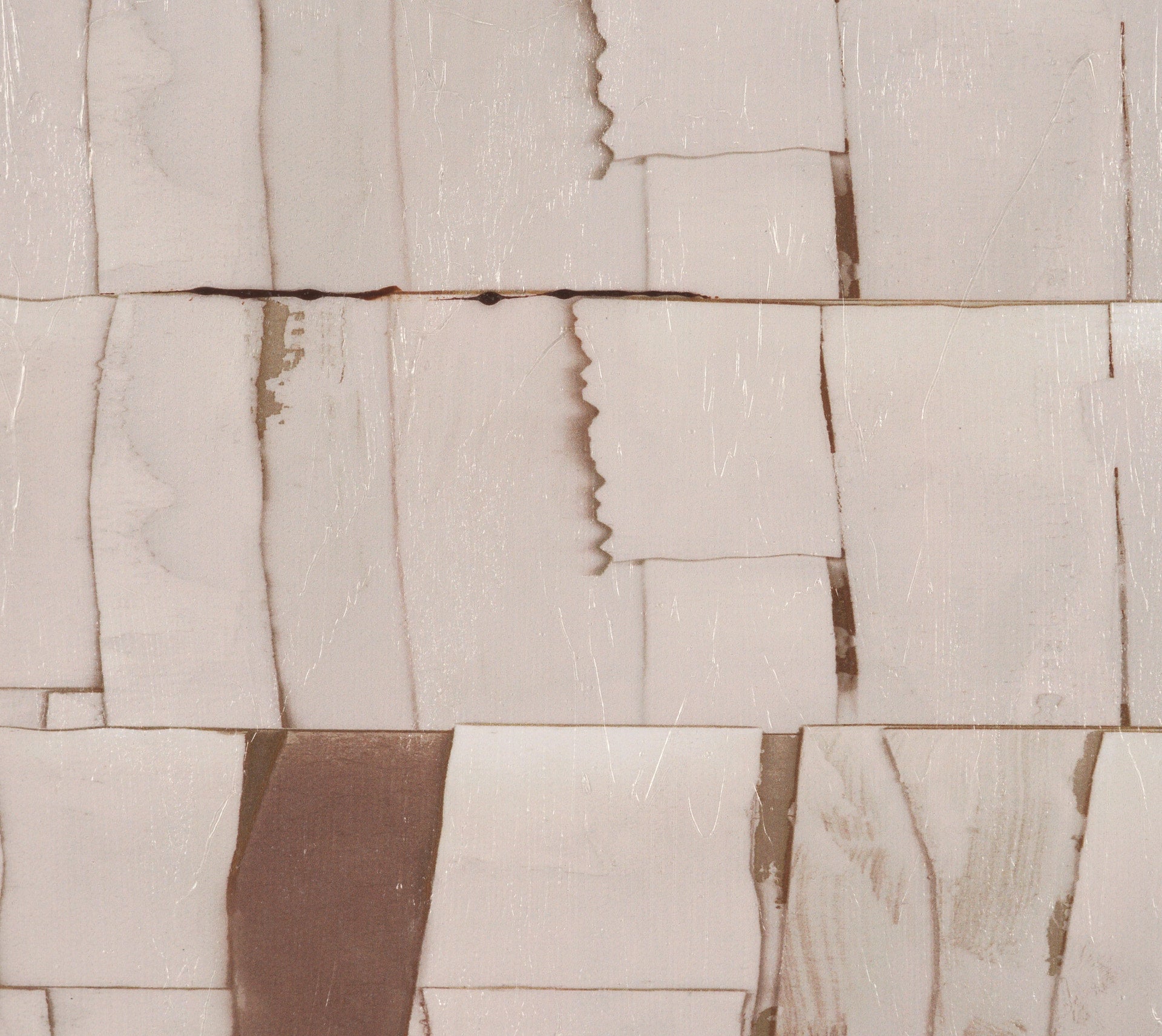 Glazed Echoes White II by Cartissi