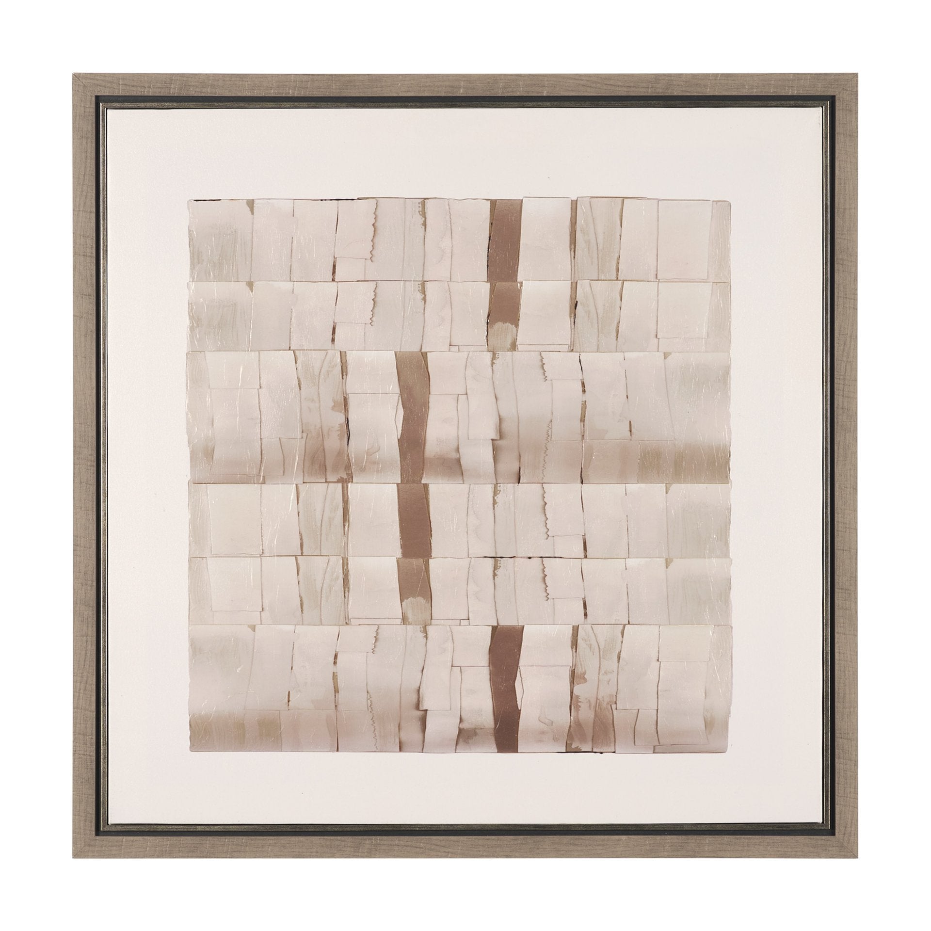 Glazed Echoes White III by Cartissi
