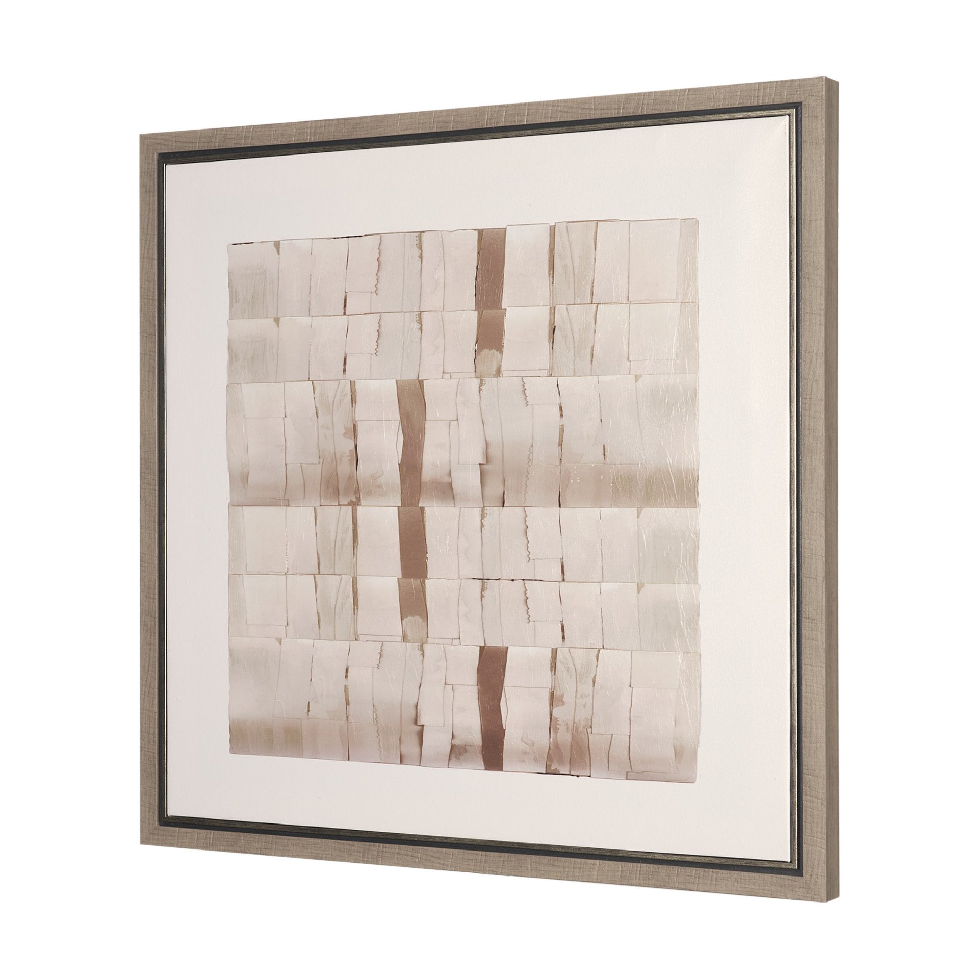 Glazed Echoes White III by Cartissi