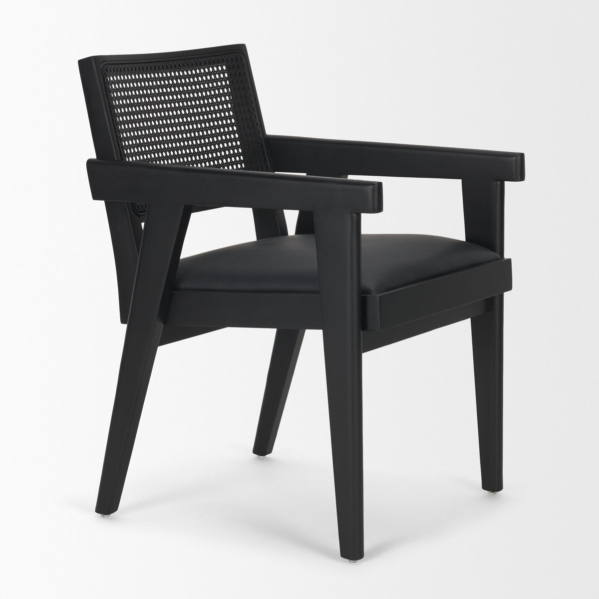 Reid Cane Back Dining Arm Chair