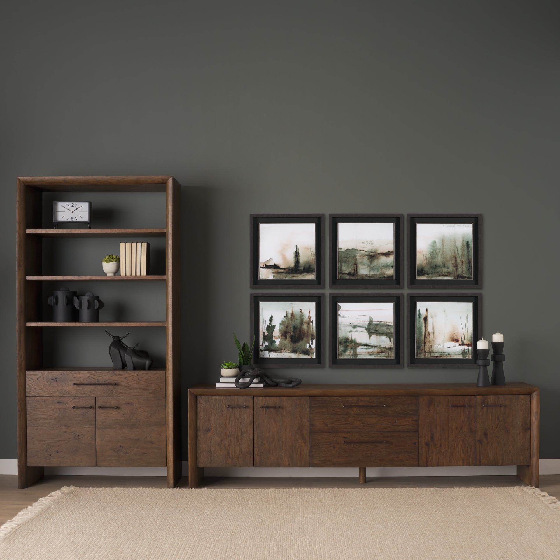 Belford 2-Door Shelving Unit