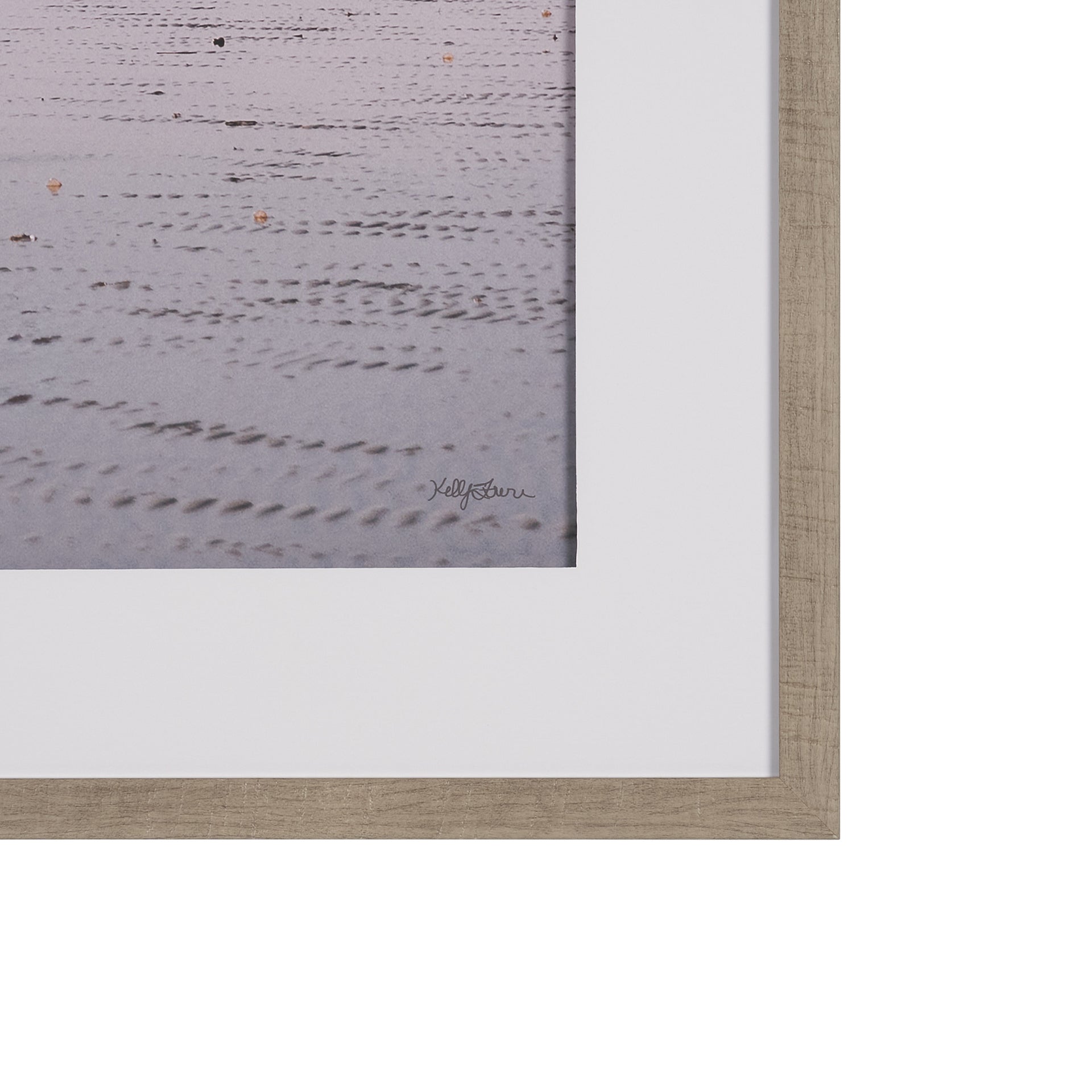 Low Country Coastline by Kelly Frere Framed Art Print Matted under Glass