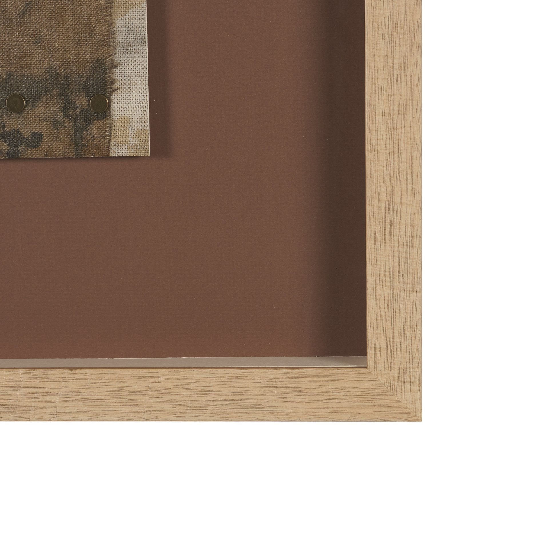 Textural Echo - Patina by Kristine Hegre Hand Embelished Textured Framed Artwork Matted under Glass