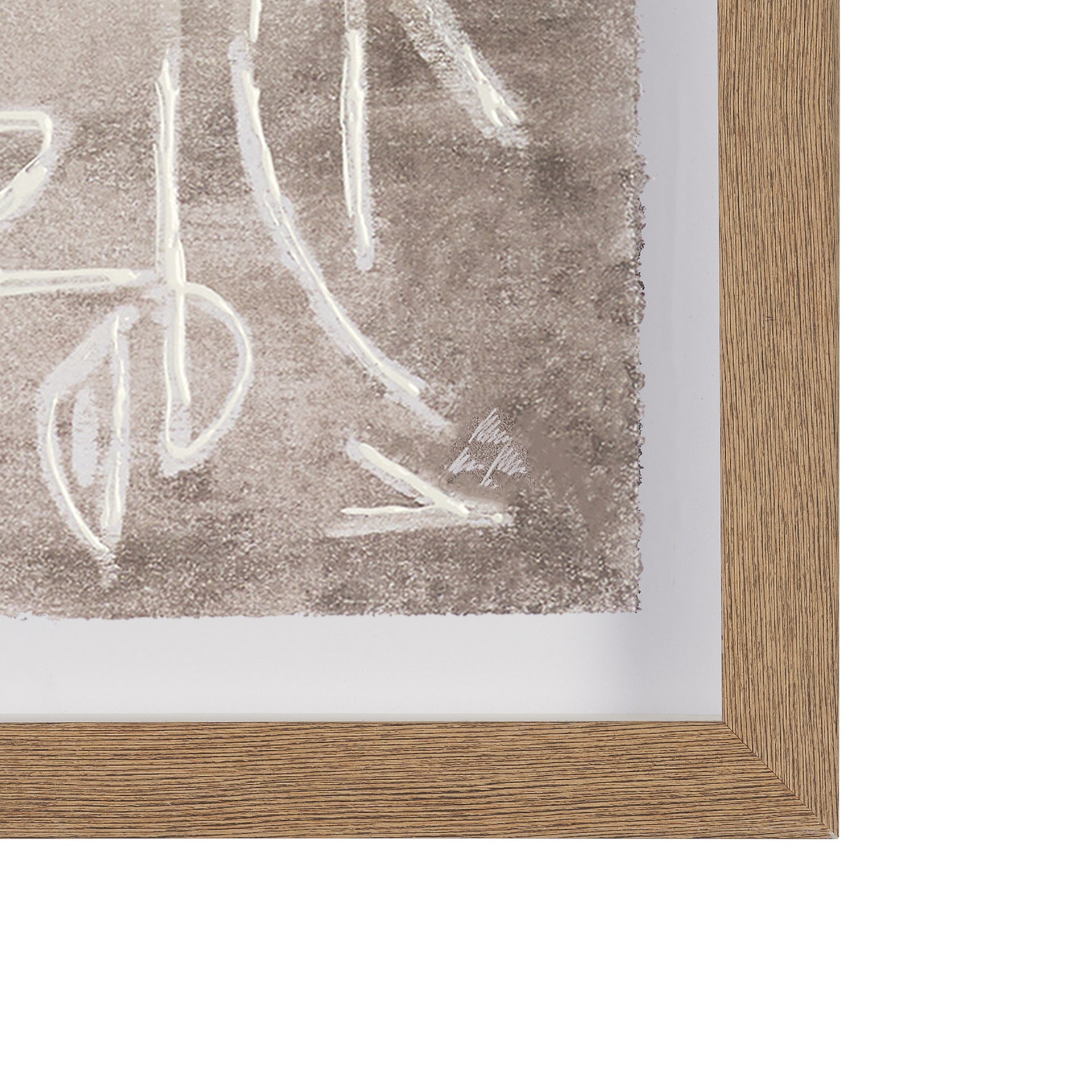 Obscure II by Mercana Studio Hand Embelished Framed Artwork Matted under Glass