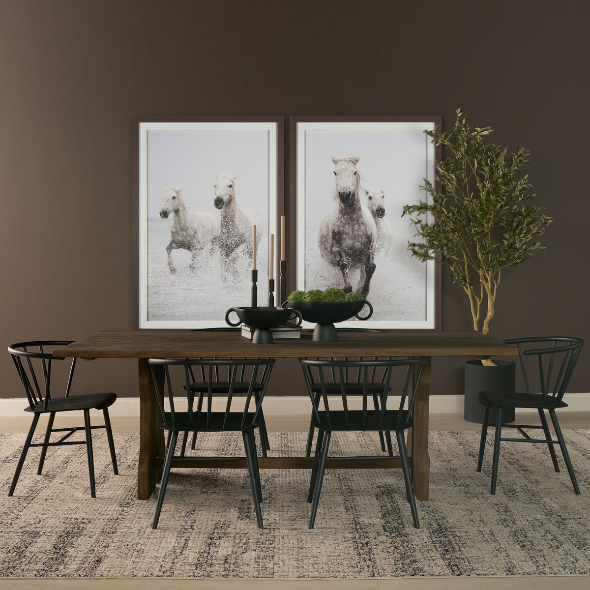 Rooke 84-124" Extendable Dining Table