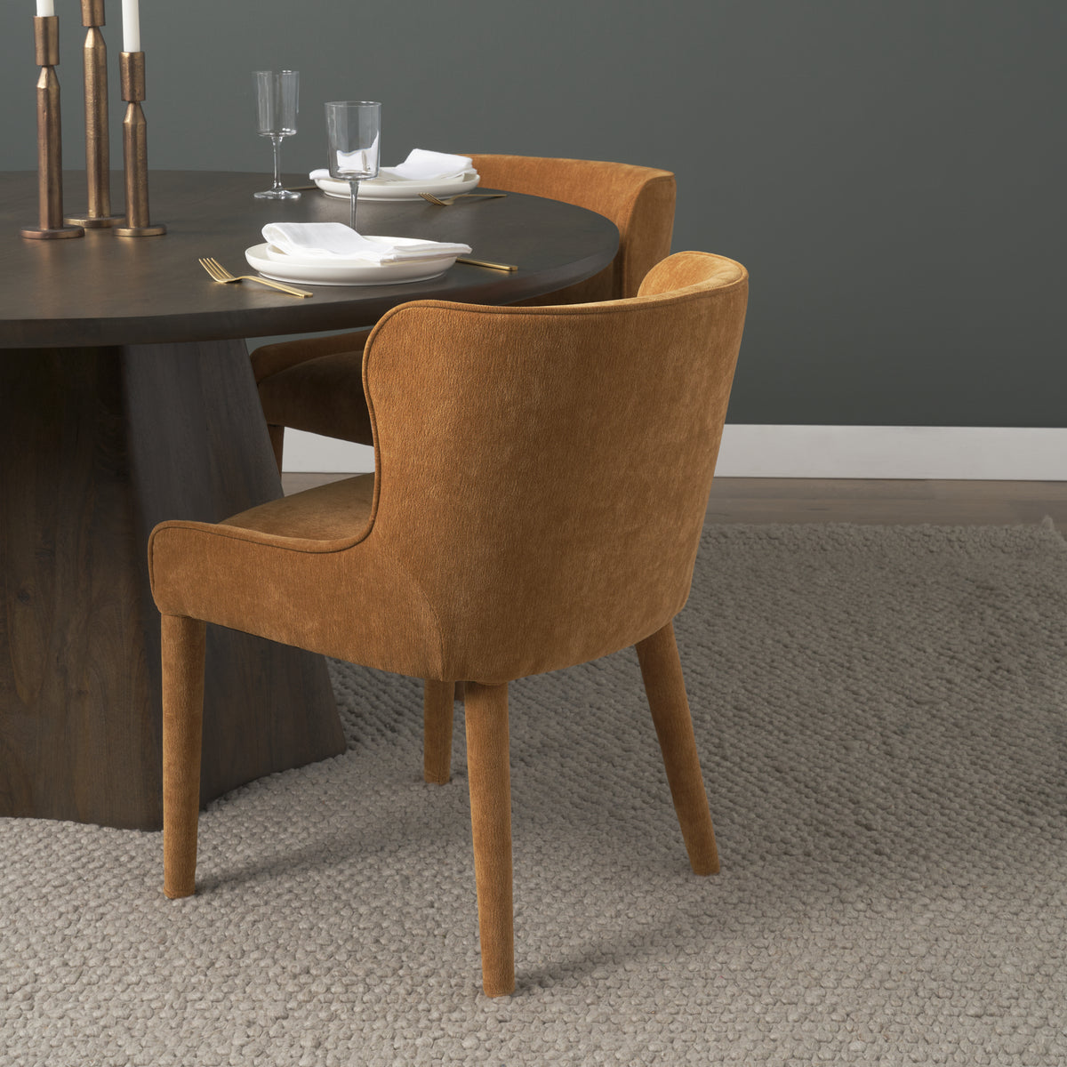 Nolan Wingback Dining Side Chair S/2