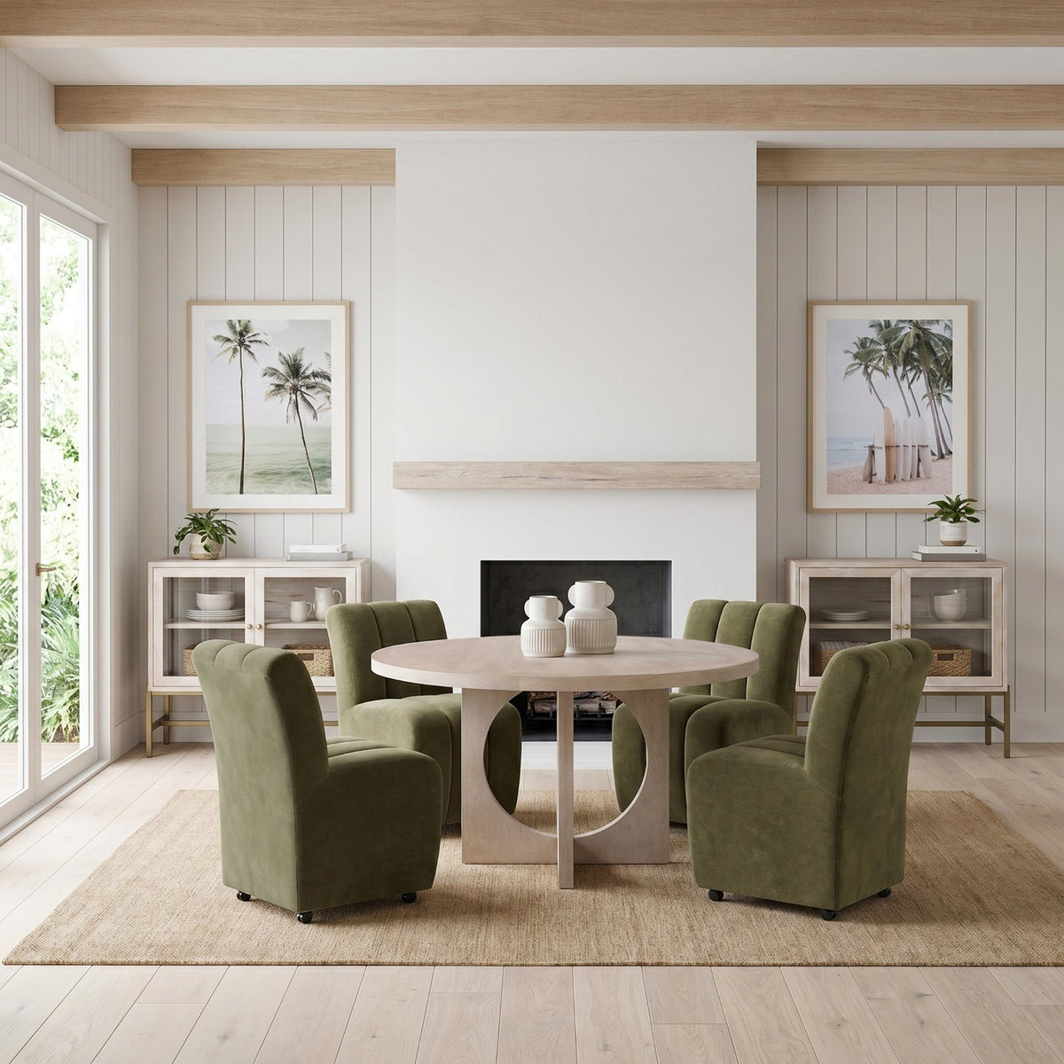 Wilkins Barrel Back Dining Arm Chair