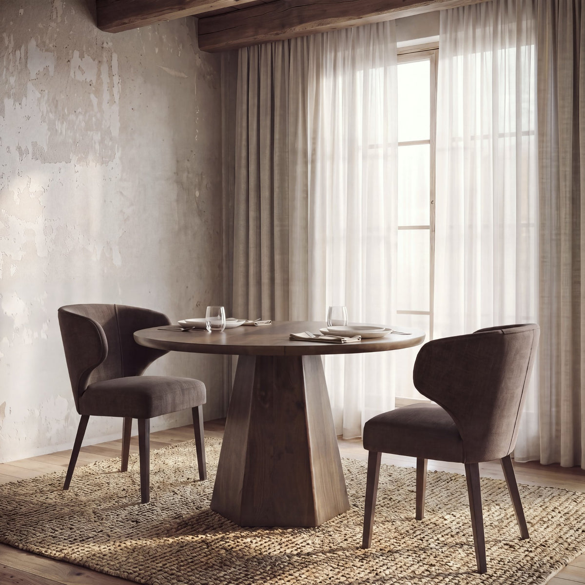 Niles Wingback Dining Side Chair