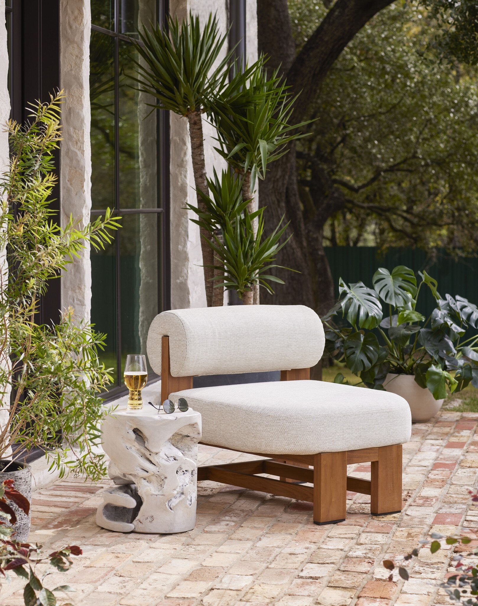 Teak Stool