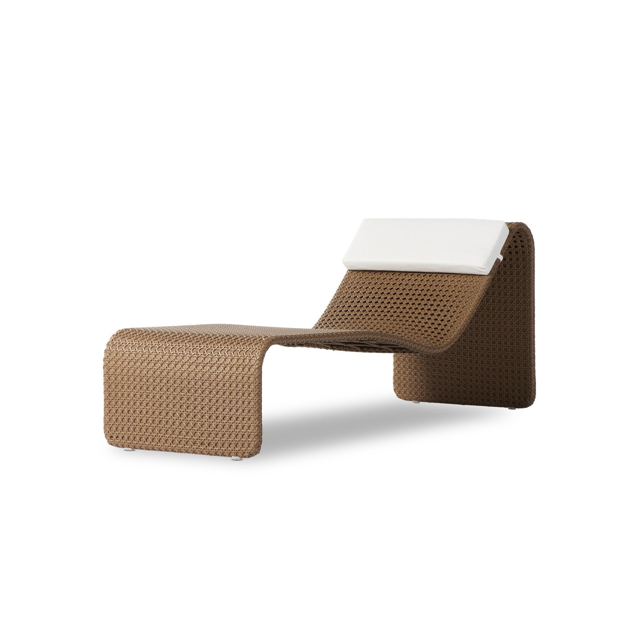 Paige Outdoor Woven Chaise
