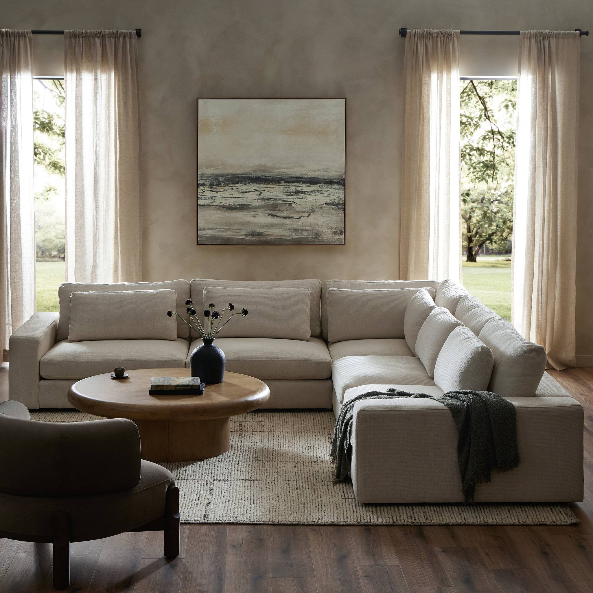 Bloor 5-Piece Sectional - Clairmont Sand