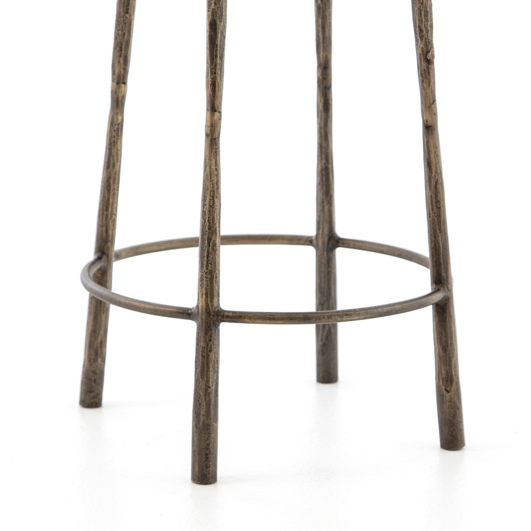 Westwood Bar + Counter Stool - Hammered Aged Brass