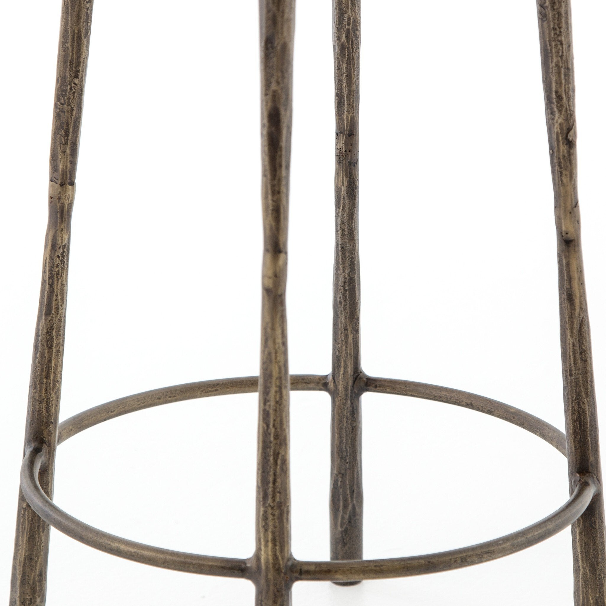 Westwood Bar + Counter Stool - Hammered Aged Brass