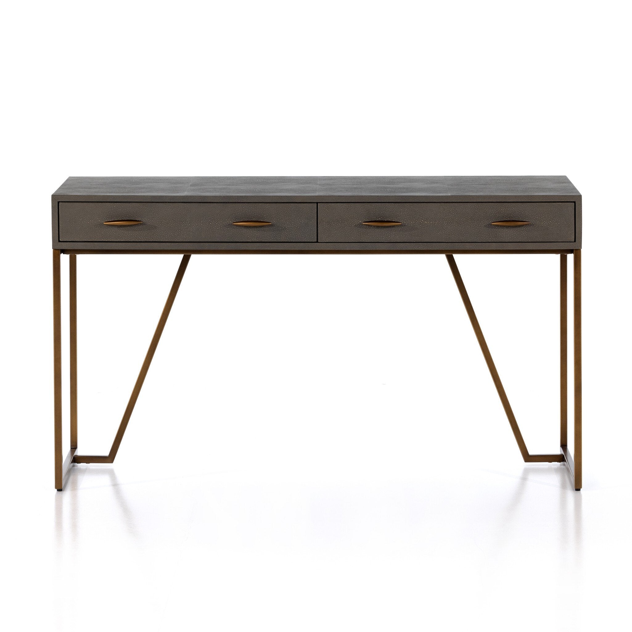 Shagreen Desk - Grey Shagreen