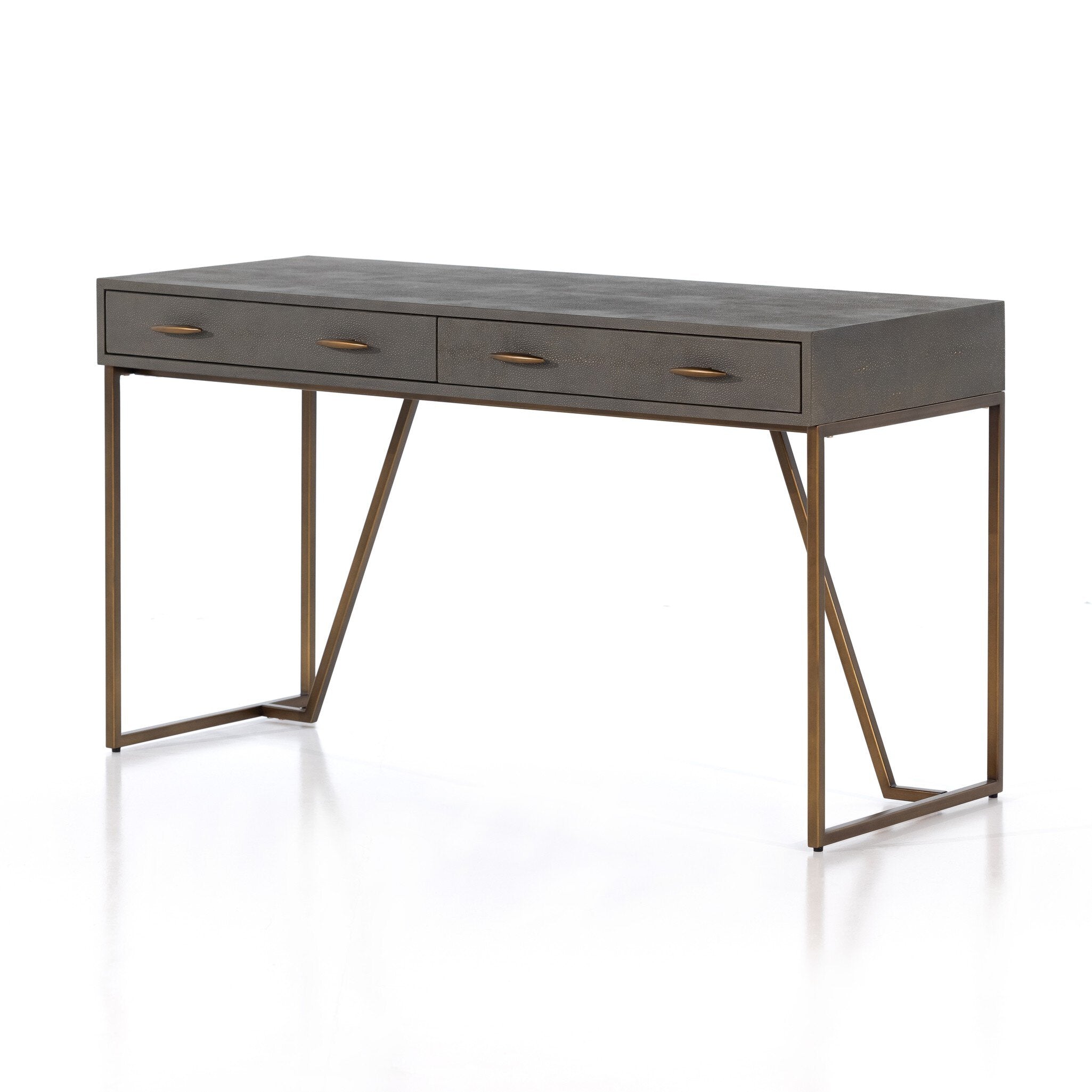 Shagreen Desk - Grey Shagreen