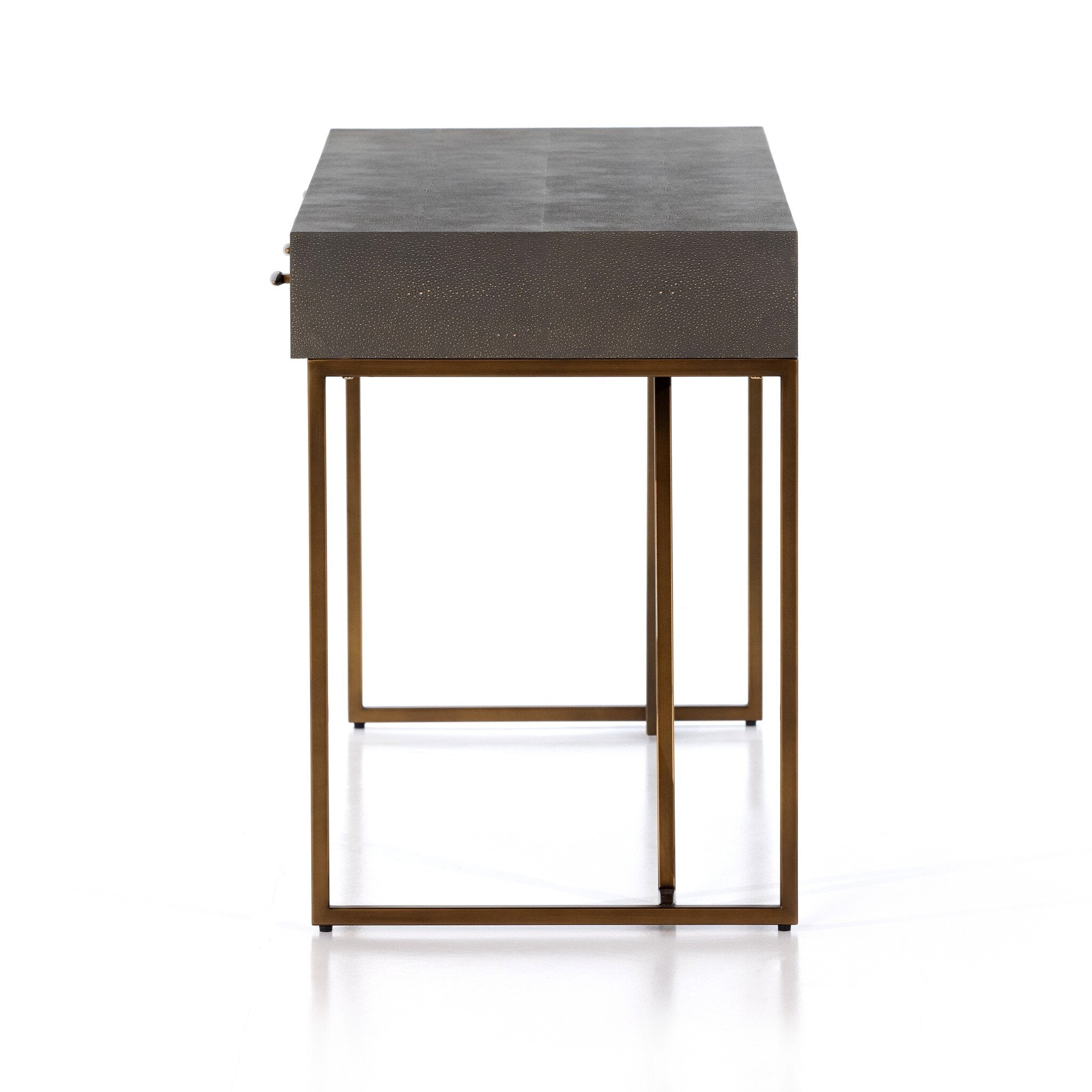 Shagreen Desk - Grey Shagreen