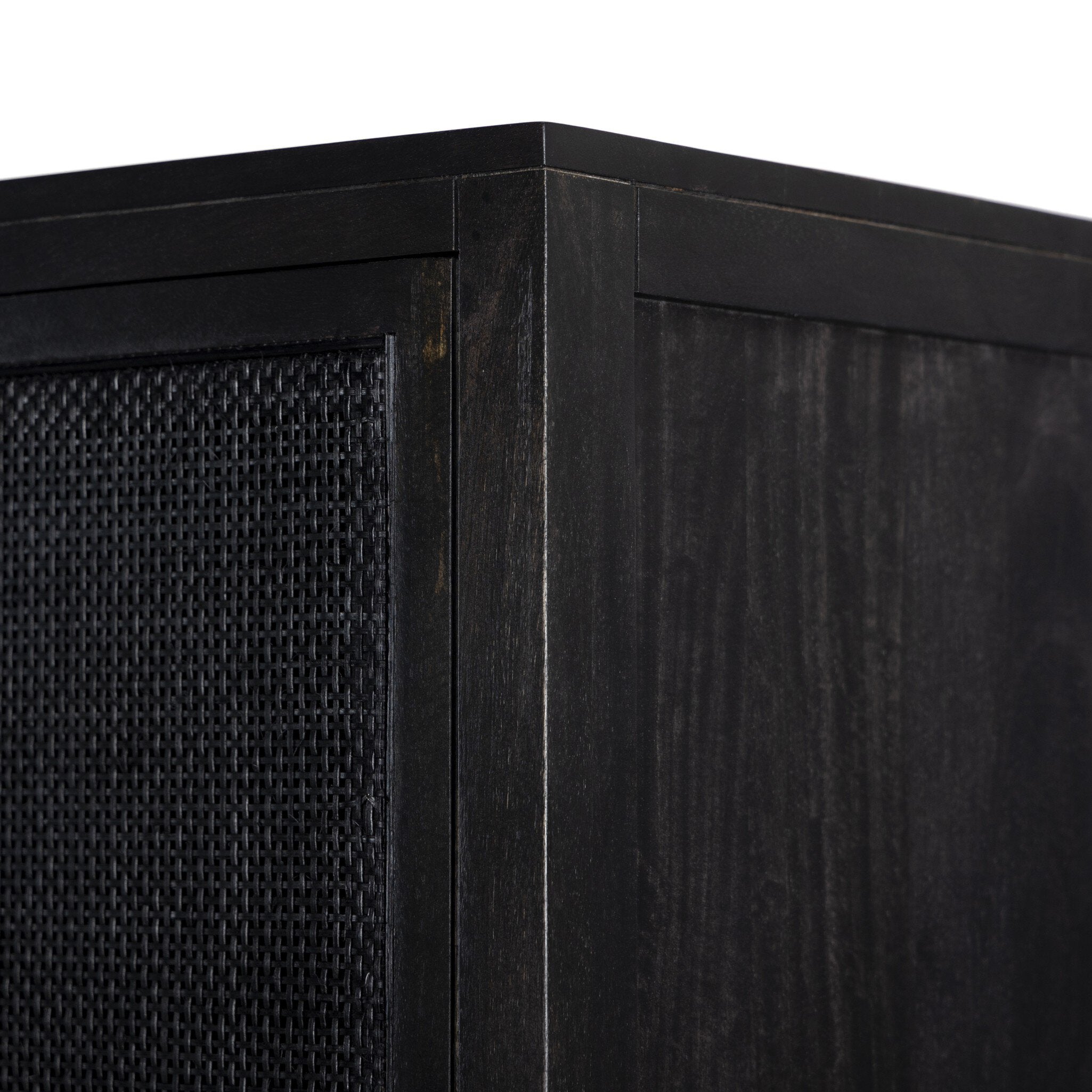 Caprice Cabinet - Black Wash Mango