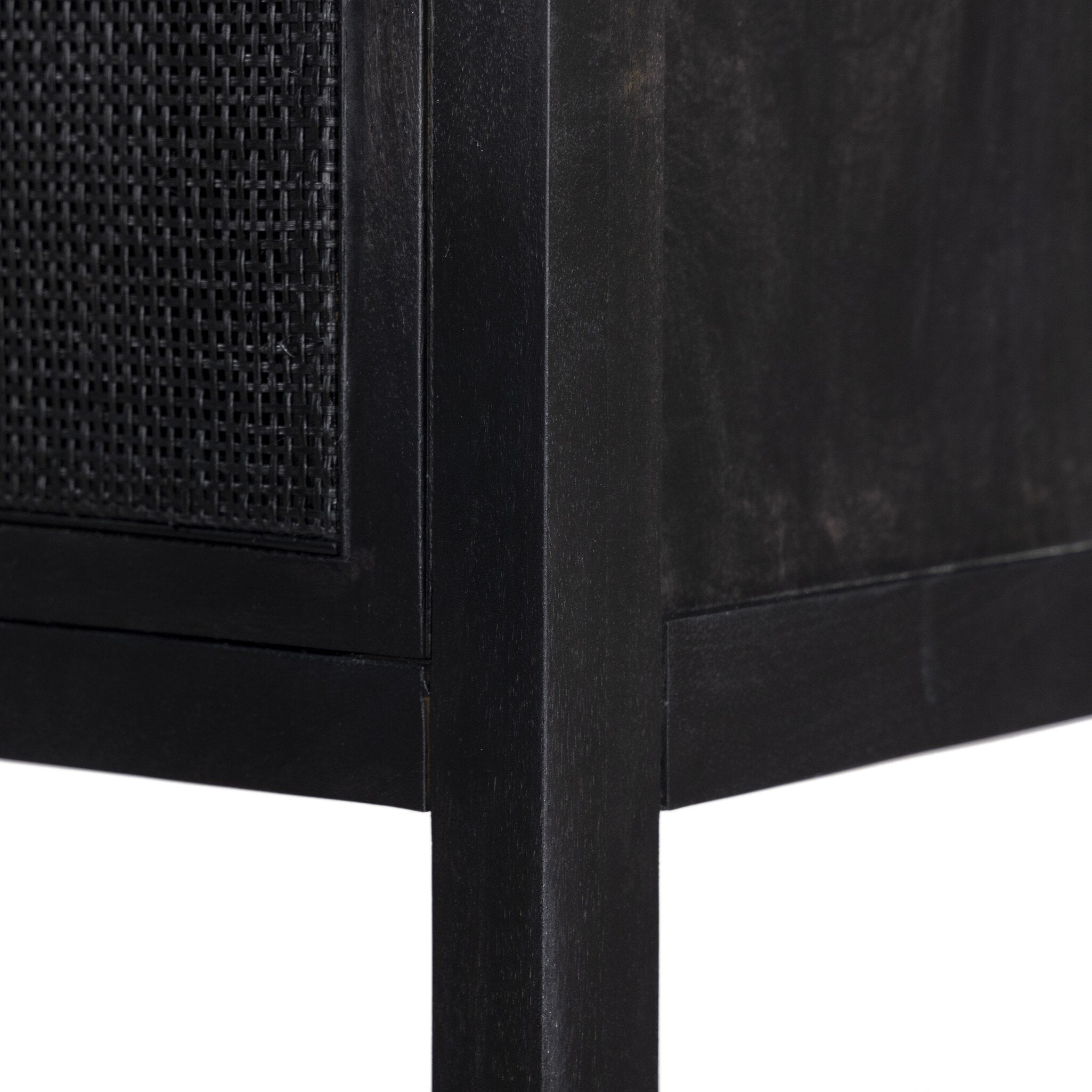 Caprice Cabinet - Black Wash Mango