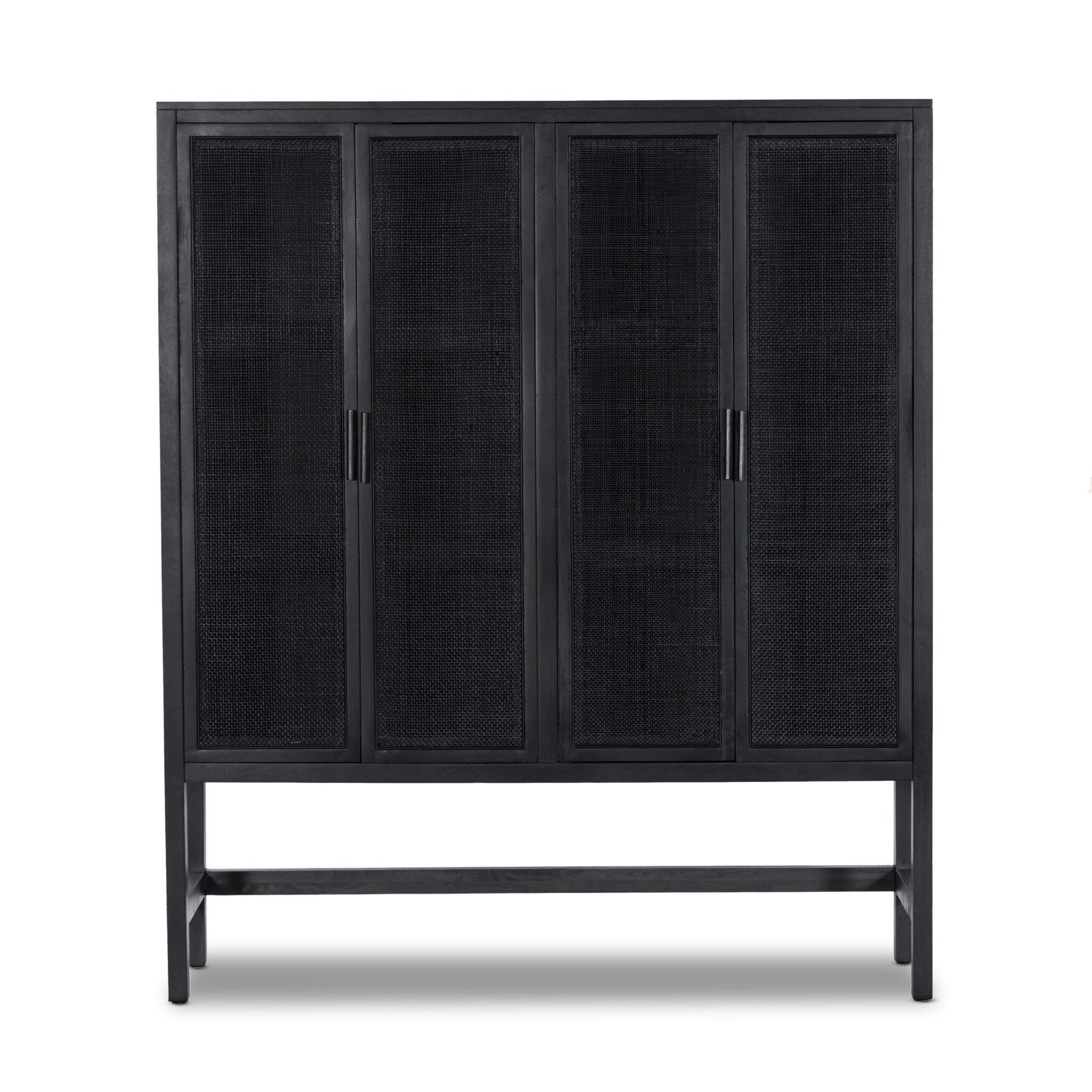 Caprice Cabinet - Black Wash Mango