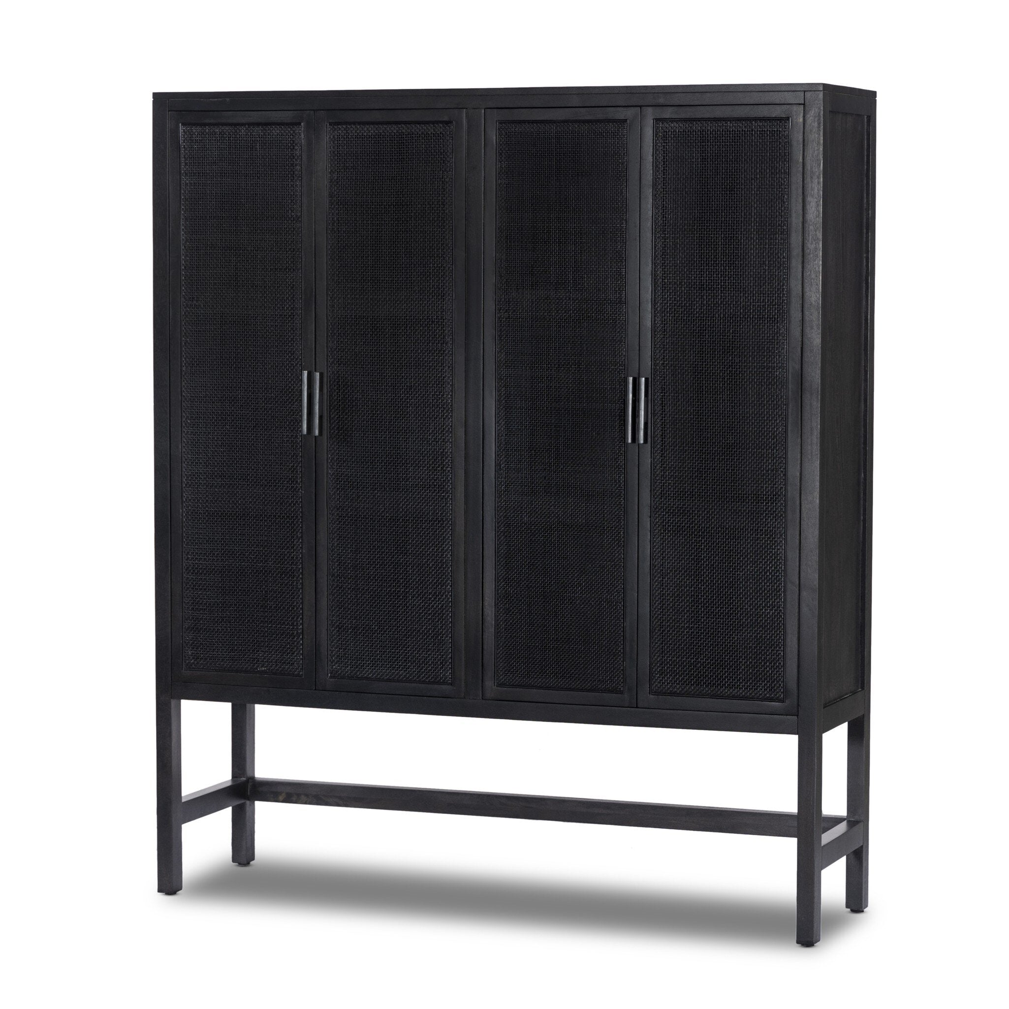 Caprice Cabinet - Black Wash Mango