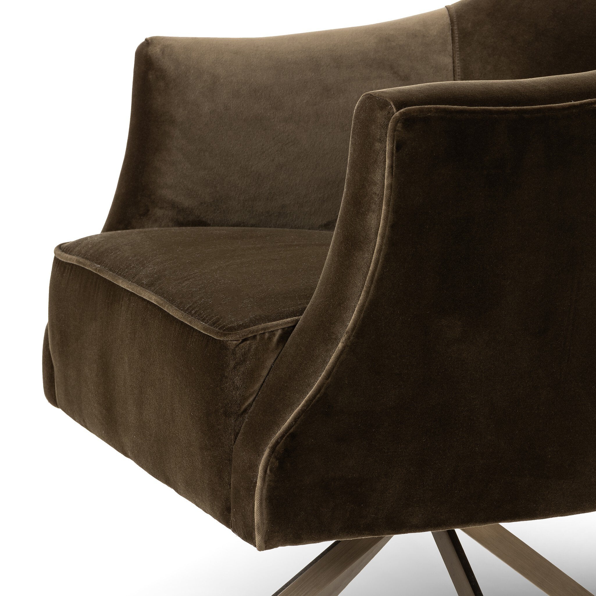 Adara Desk Chair - Surrey Olive