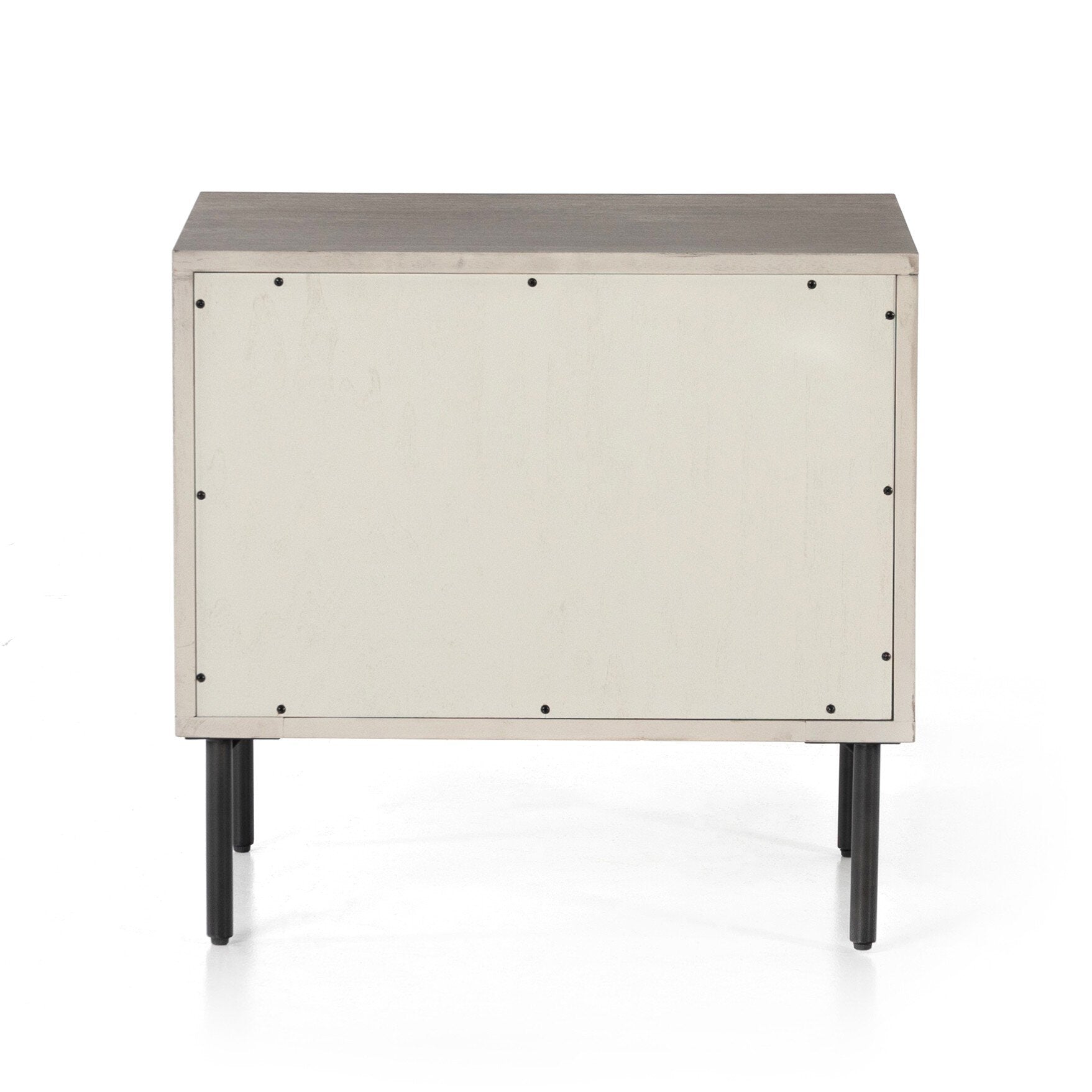 Carly 2 Drawer Nightstand - Grey Wash Veneer