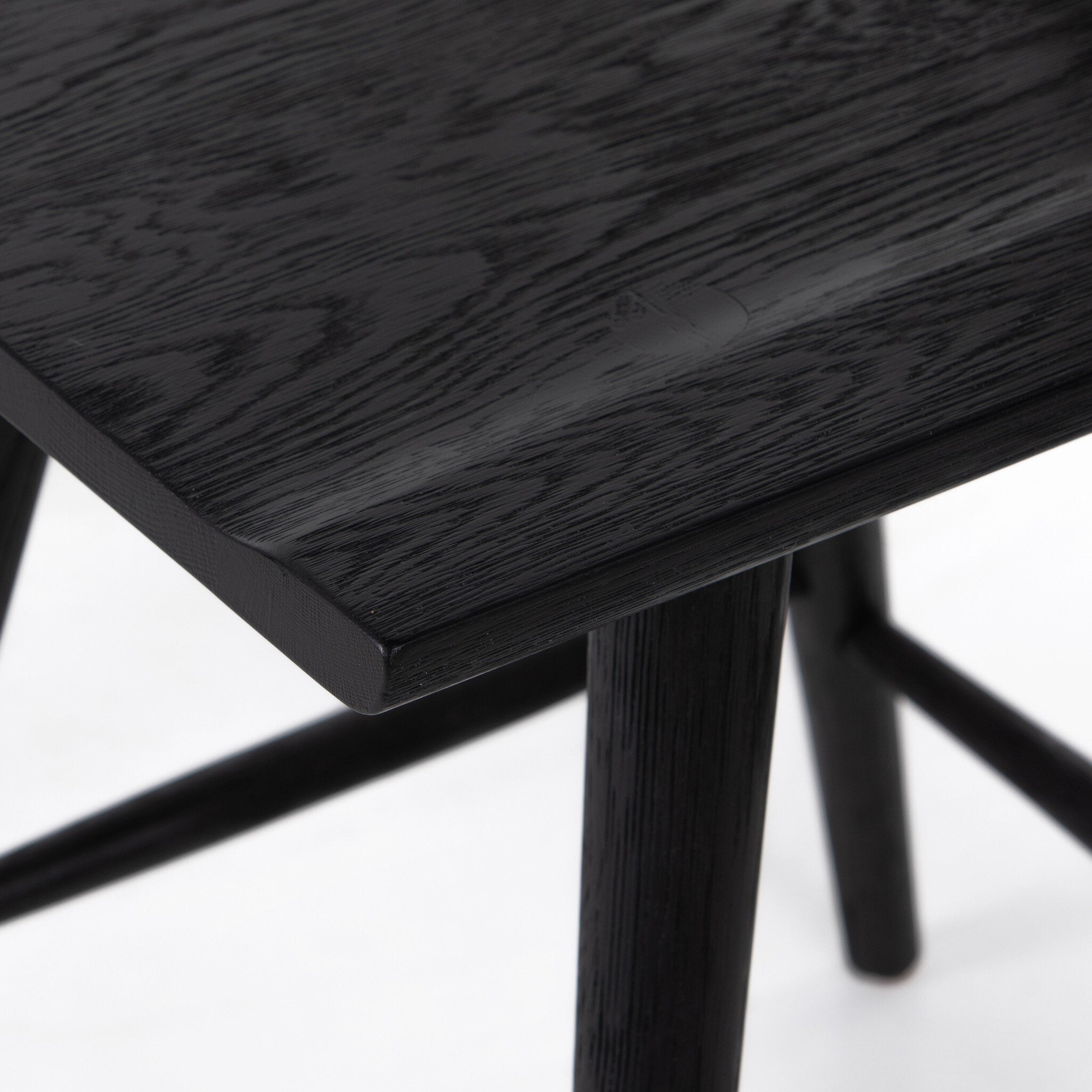 Ripley Bar + Counter Stool - Black Oak