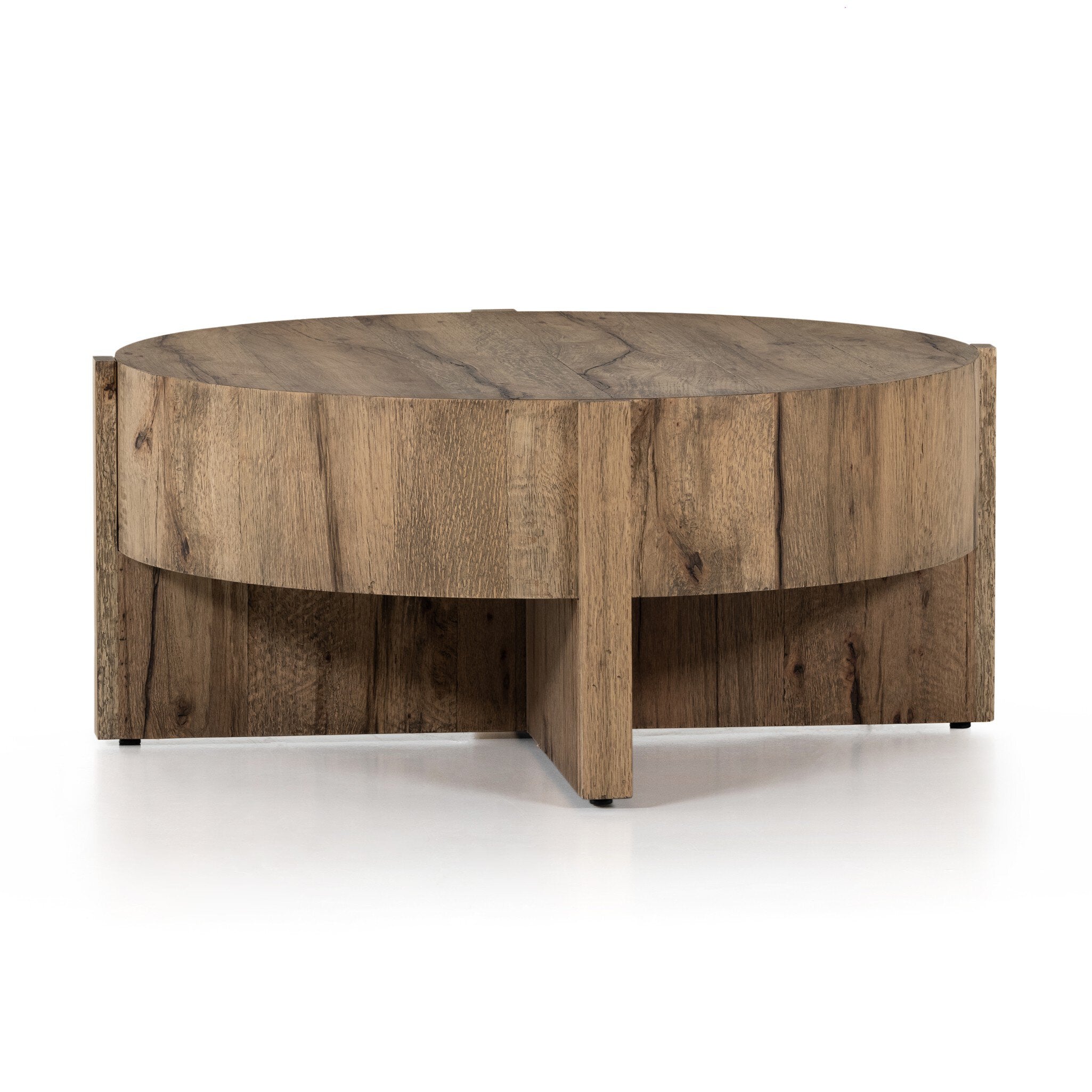 Bingham Coffee Table - Rustic Oak Veneer