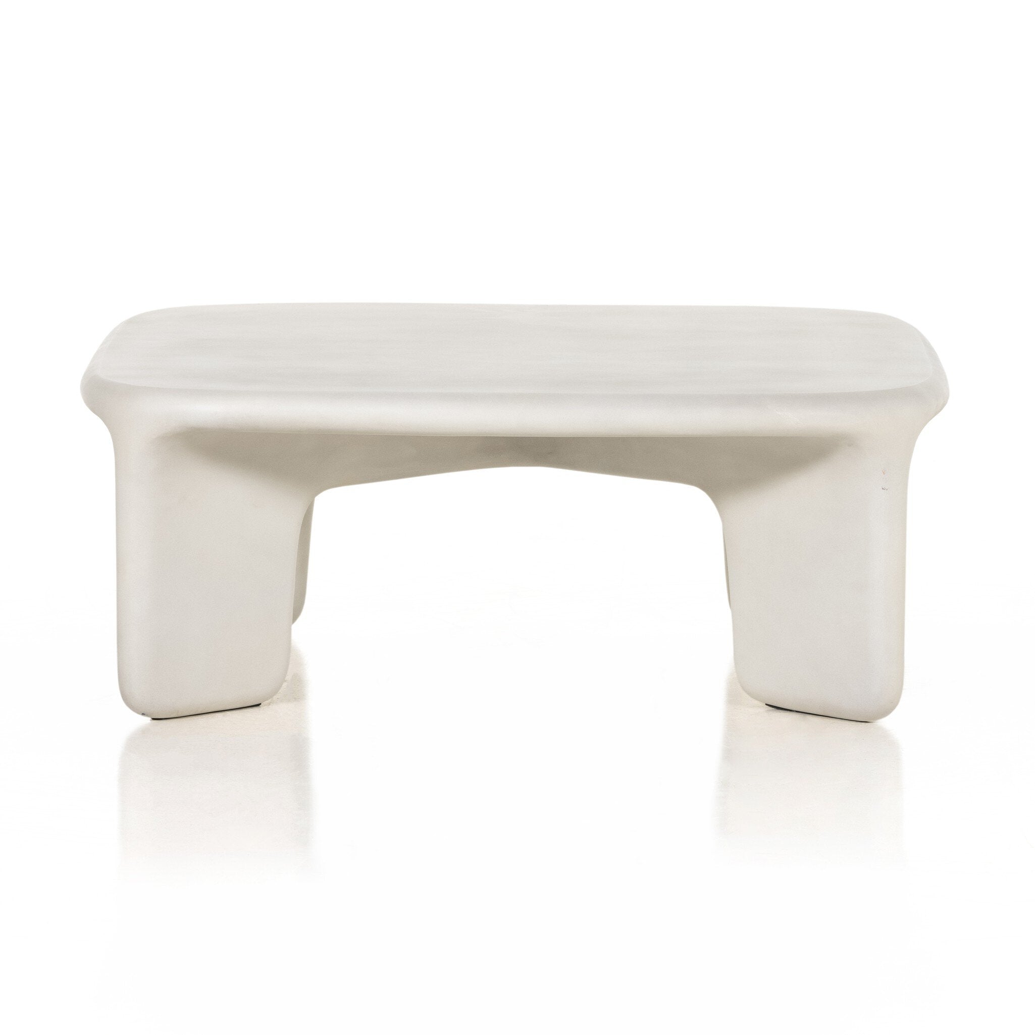 Dante Coffee Table - White Concrete