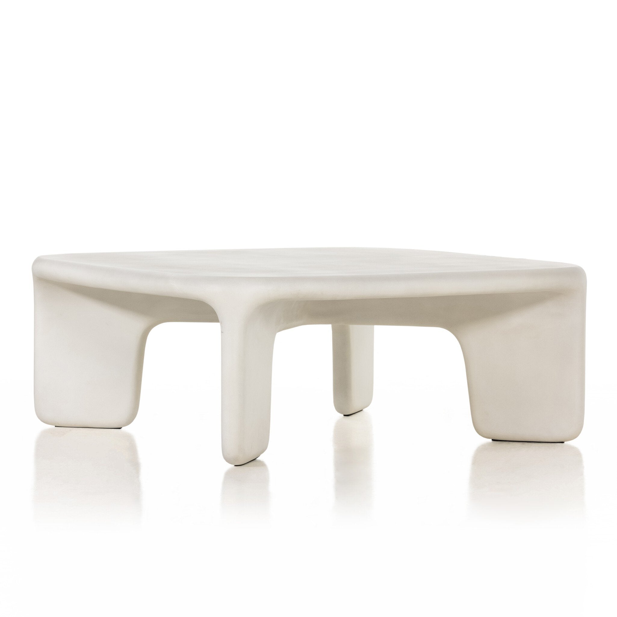 Dante Coffee Table - White Concrete