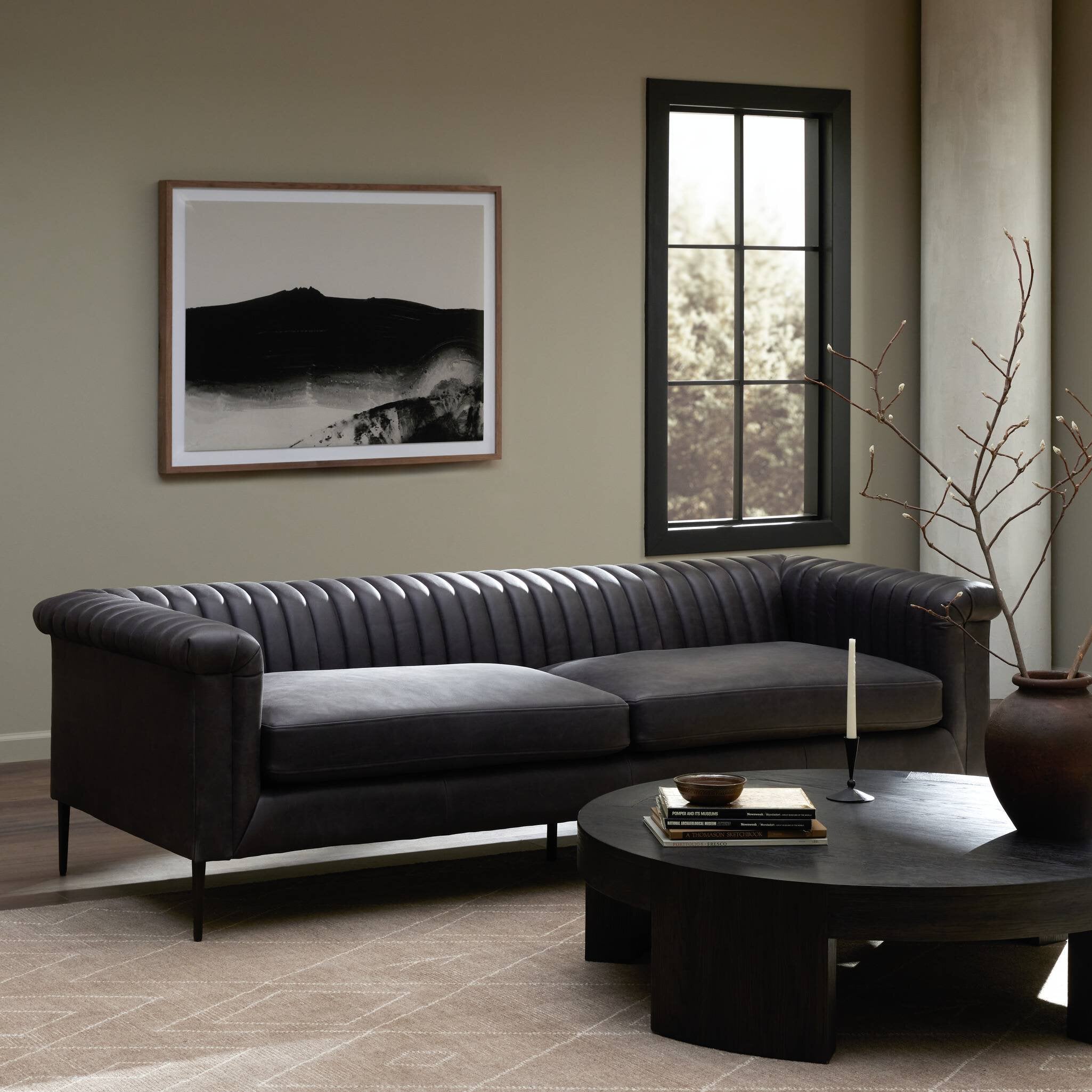 Watson Sofa - Palermo Black