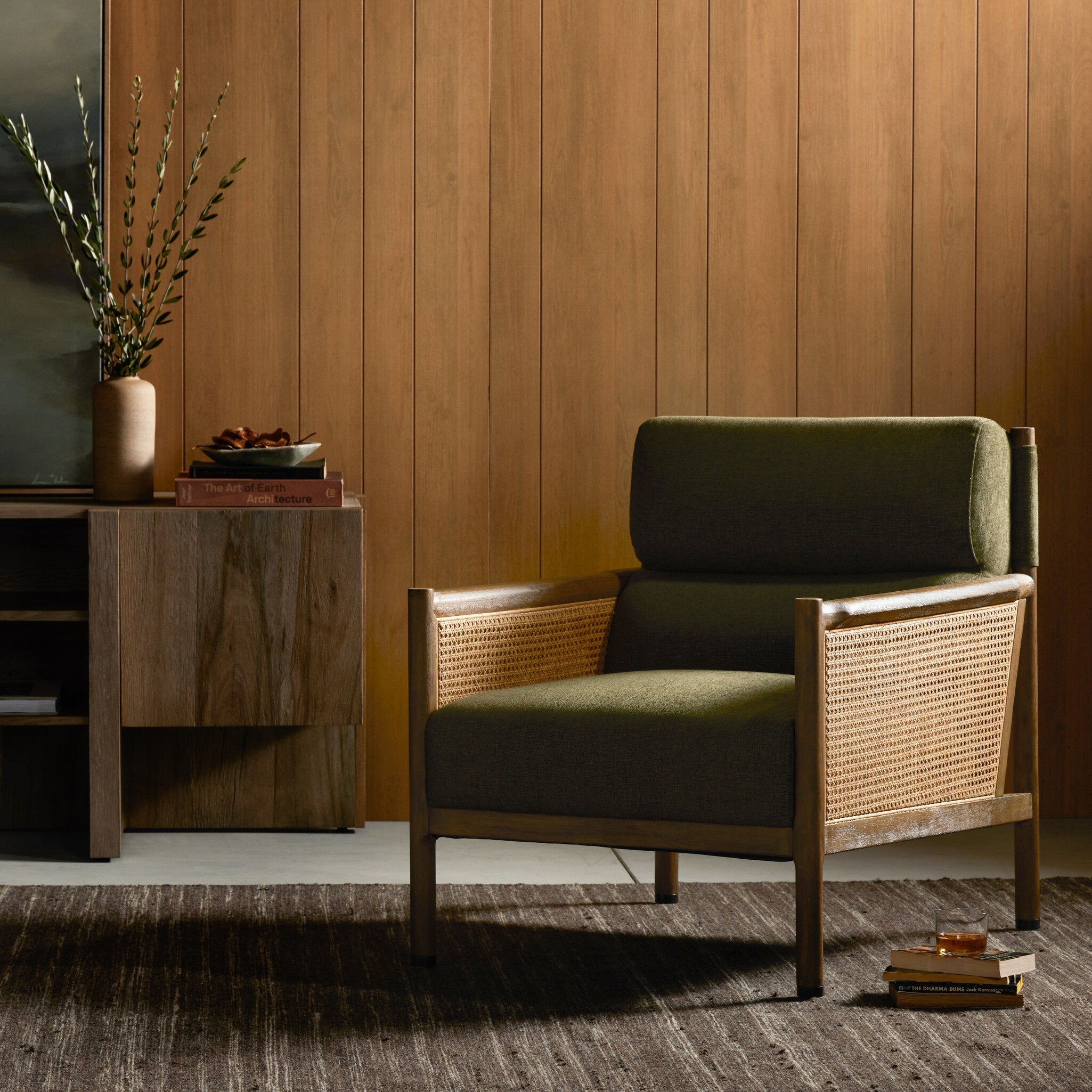 Kempsey Chair - Sutton Olive