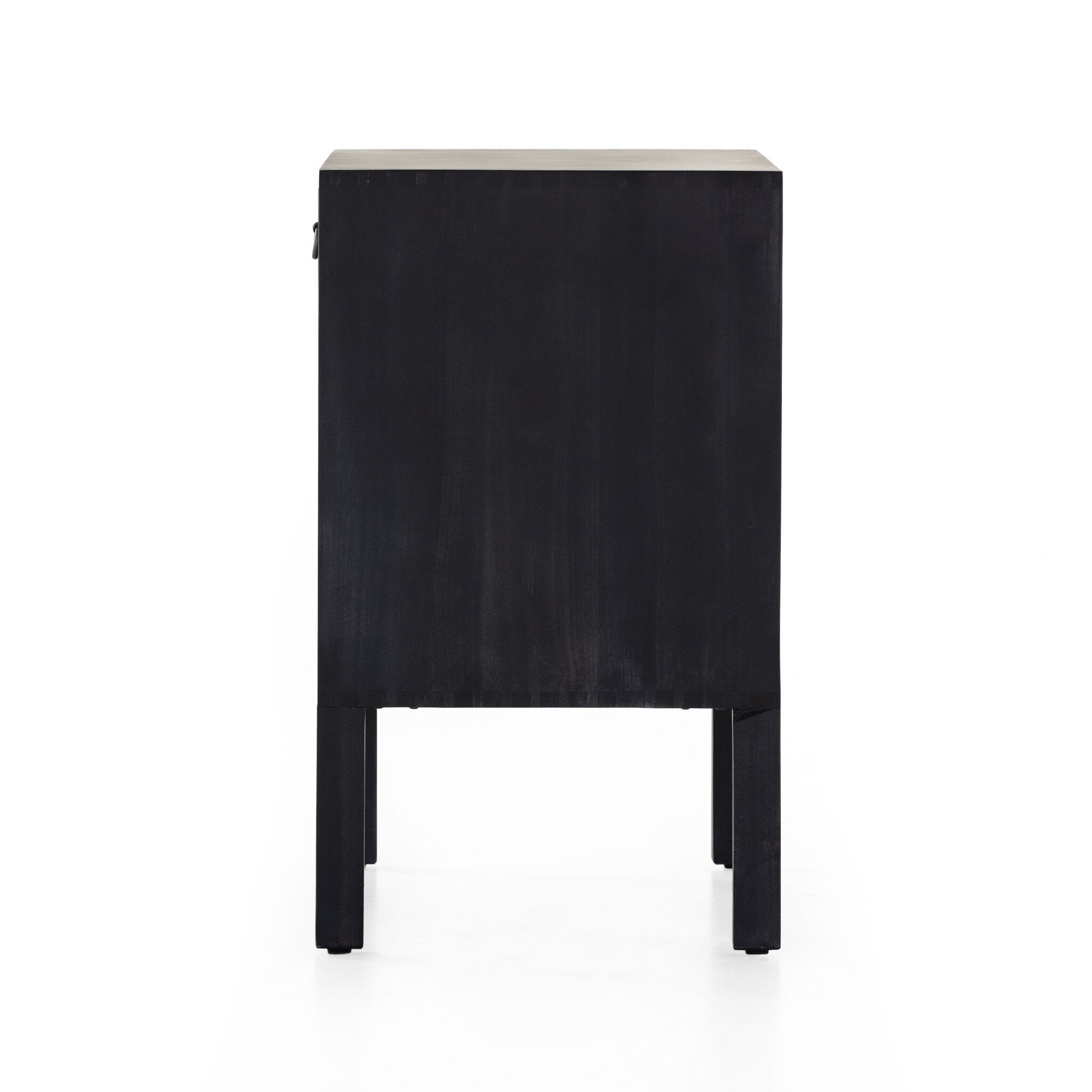 Isador Bar Cabinet - Black Wash Poplar