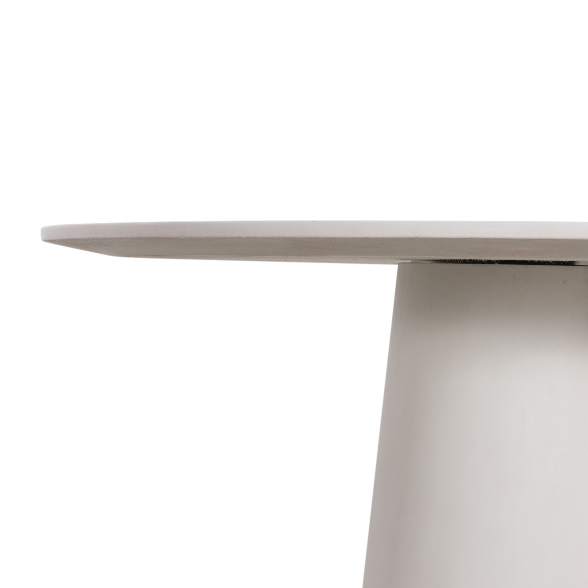 Granada Dining Table - White Concrete