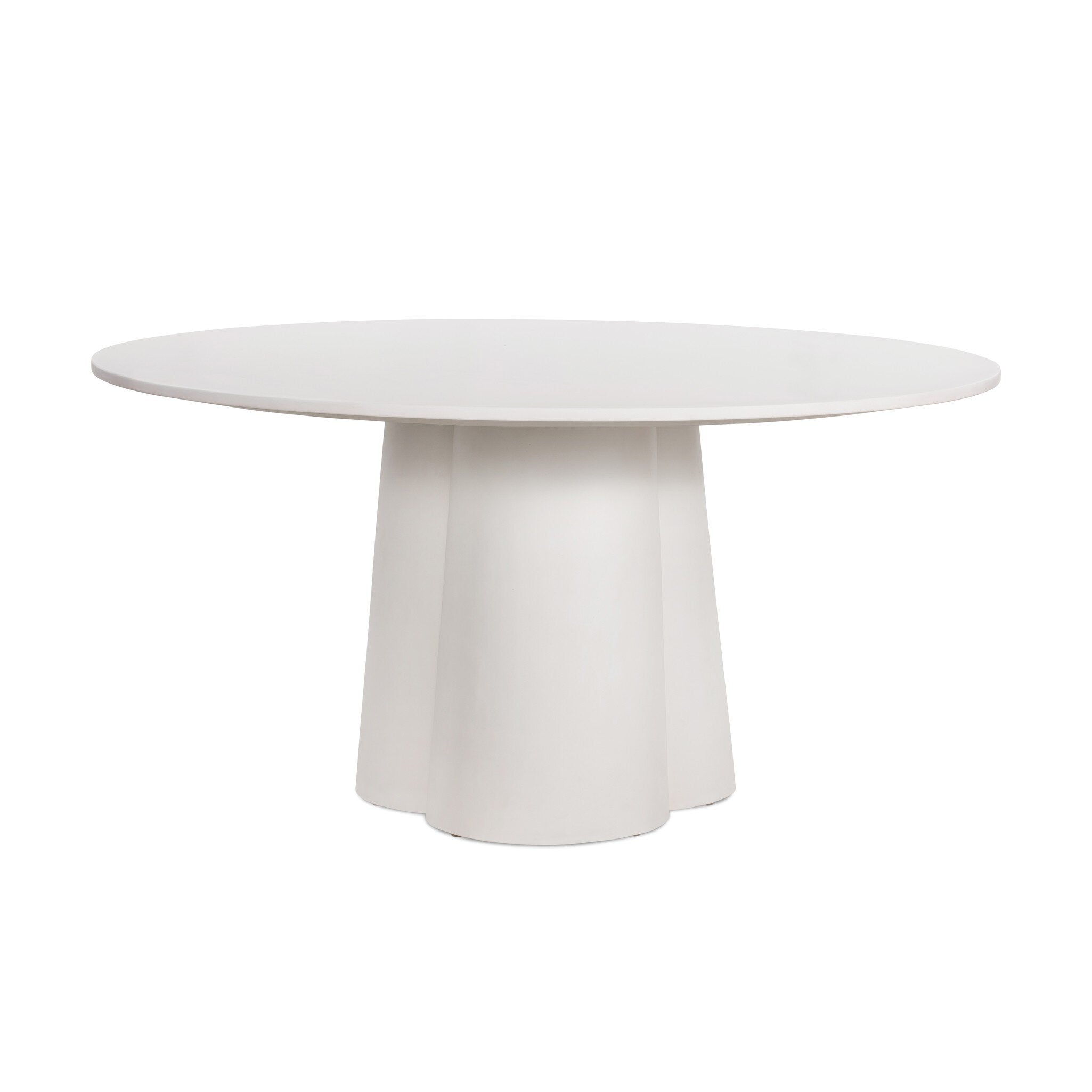 Granada Dining Table - White Concrete