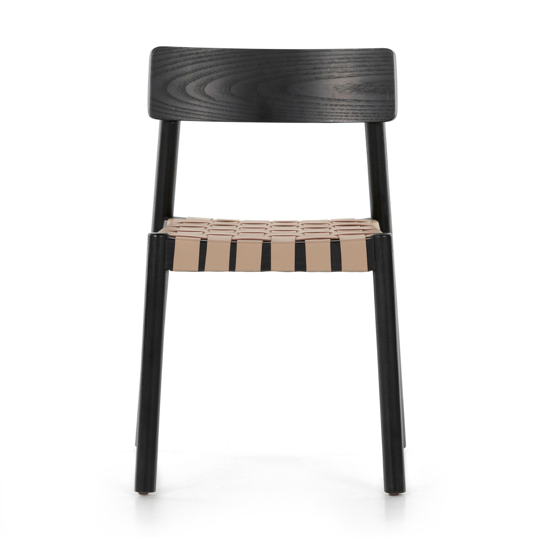 Heisler Dining Chair - Almond Leather Blend