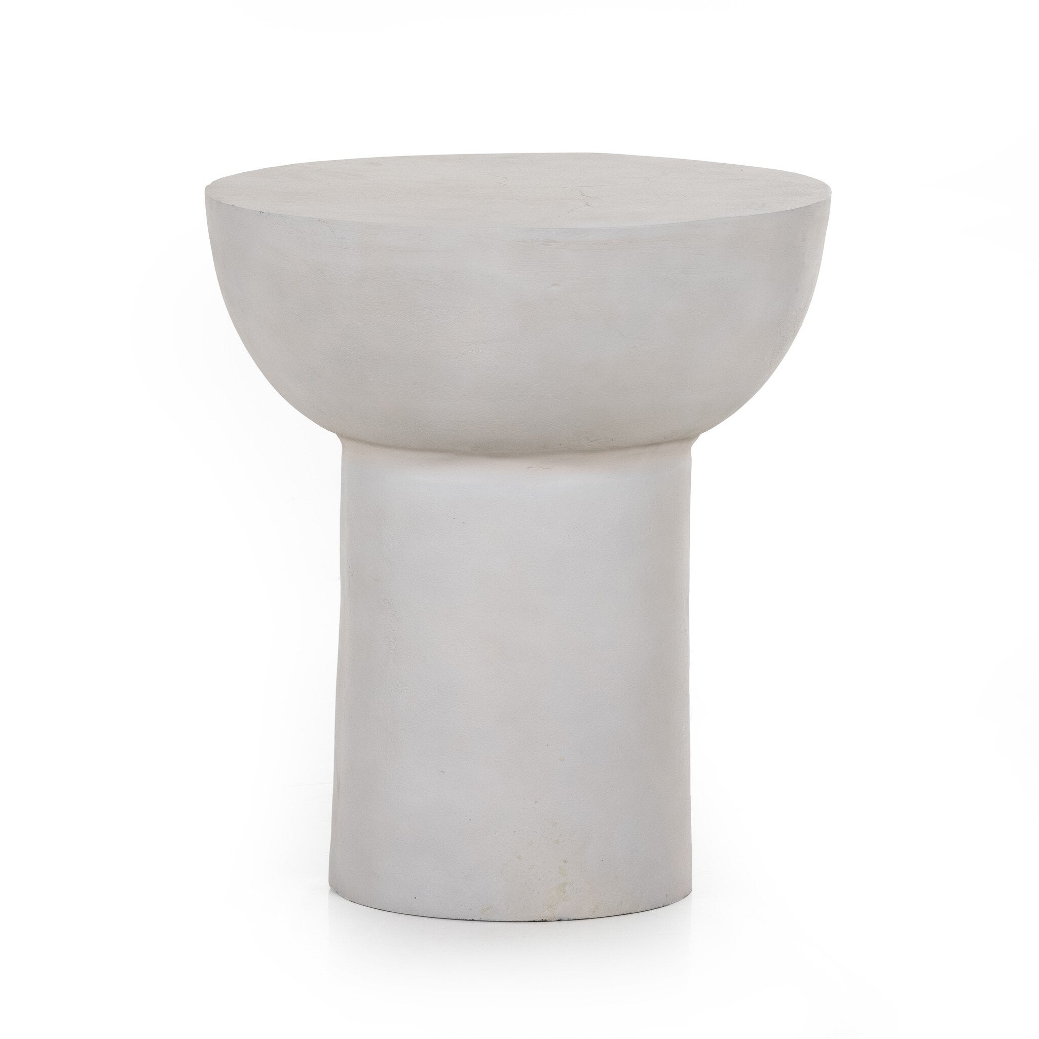 Searcy End Table - Textured Matte White