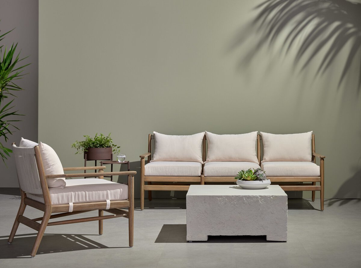 Rosen Outdoor Sofa - Lakin Oat