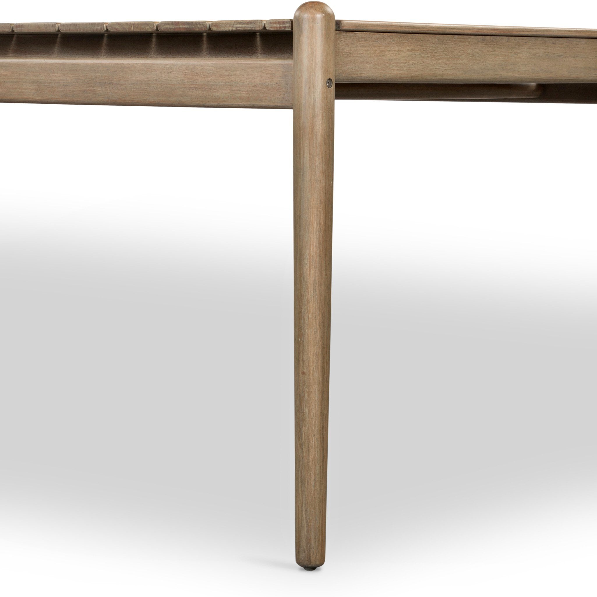 Rosen Outdoor Dining Table-81" - Natural Eucalyptus FSC