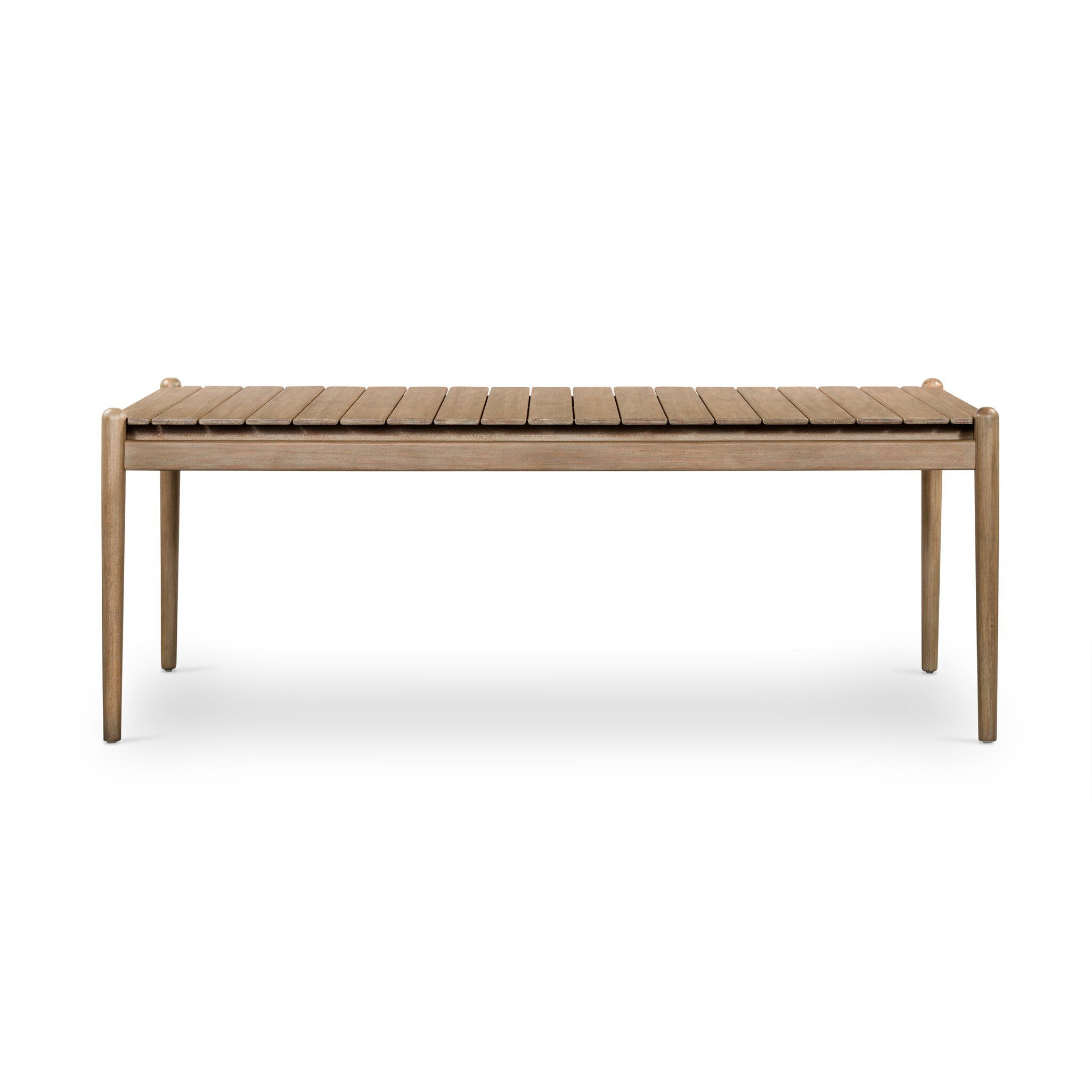 Rosen Outdoor Dining Table-81" - Natural Eucalyptus FSC