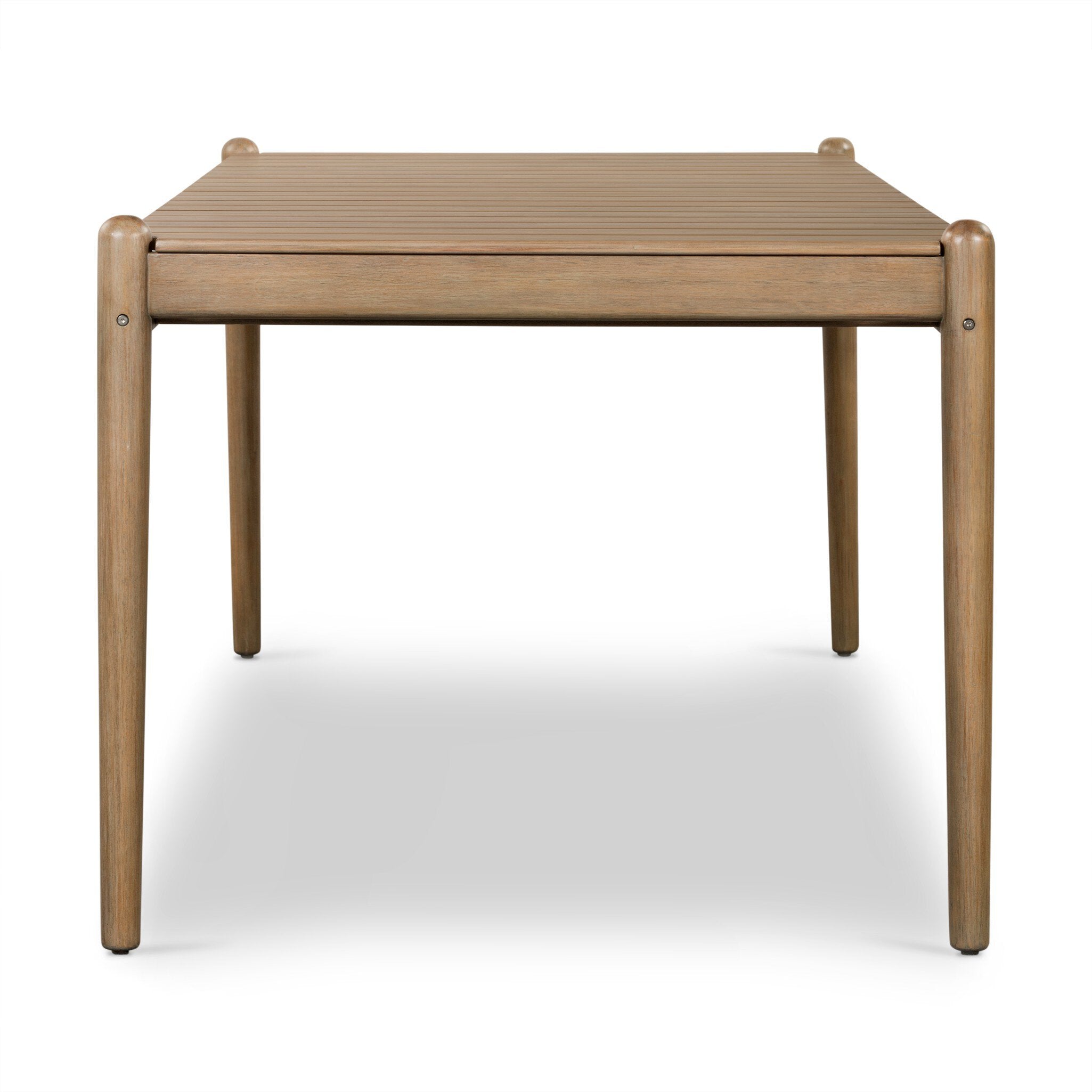 Rosen Outdoor Dining Table-81" - Natural Eucalyptus FSC