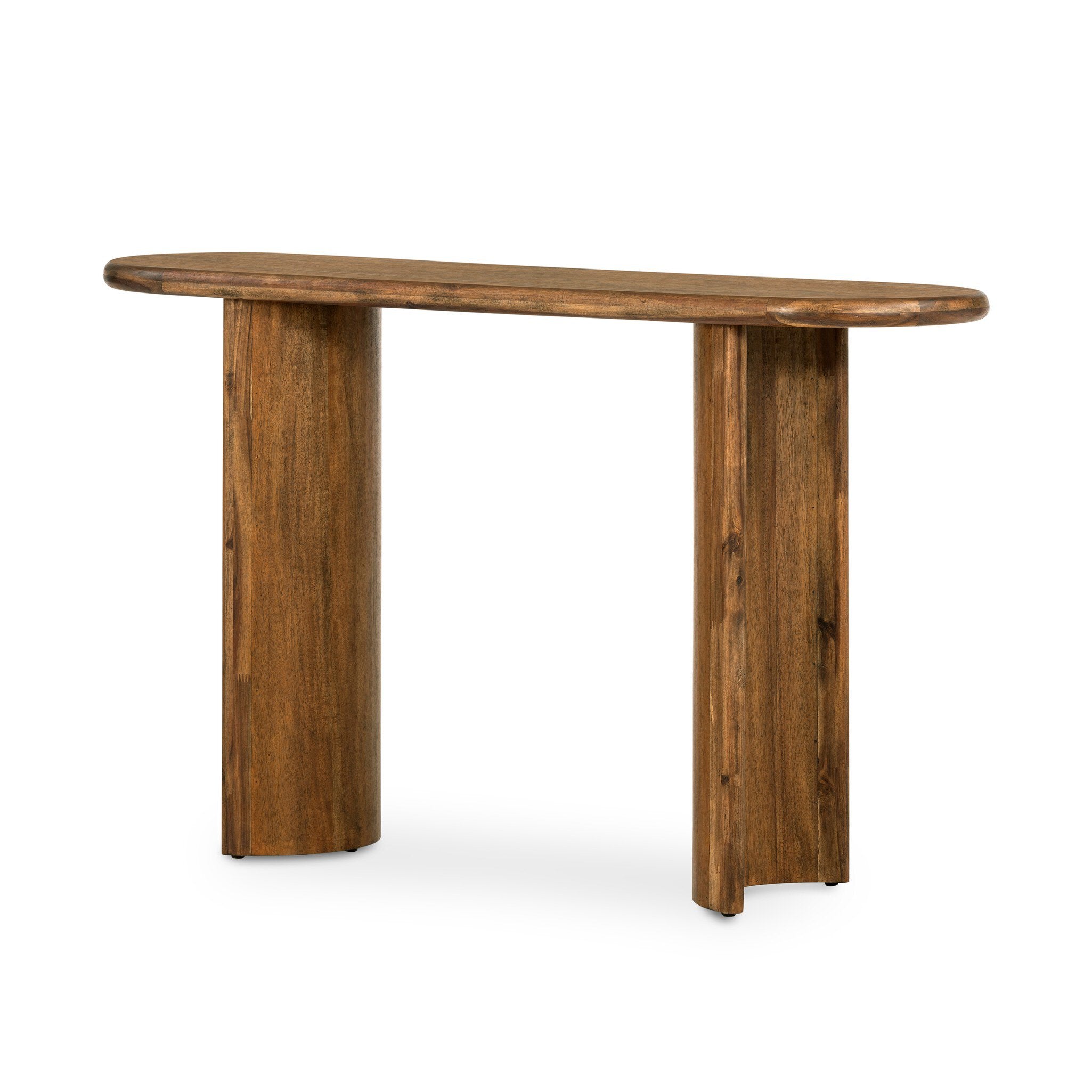 Paden Console Table - Seasoned Brown Acacia