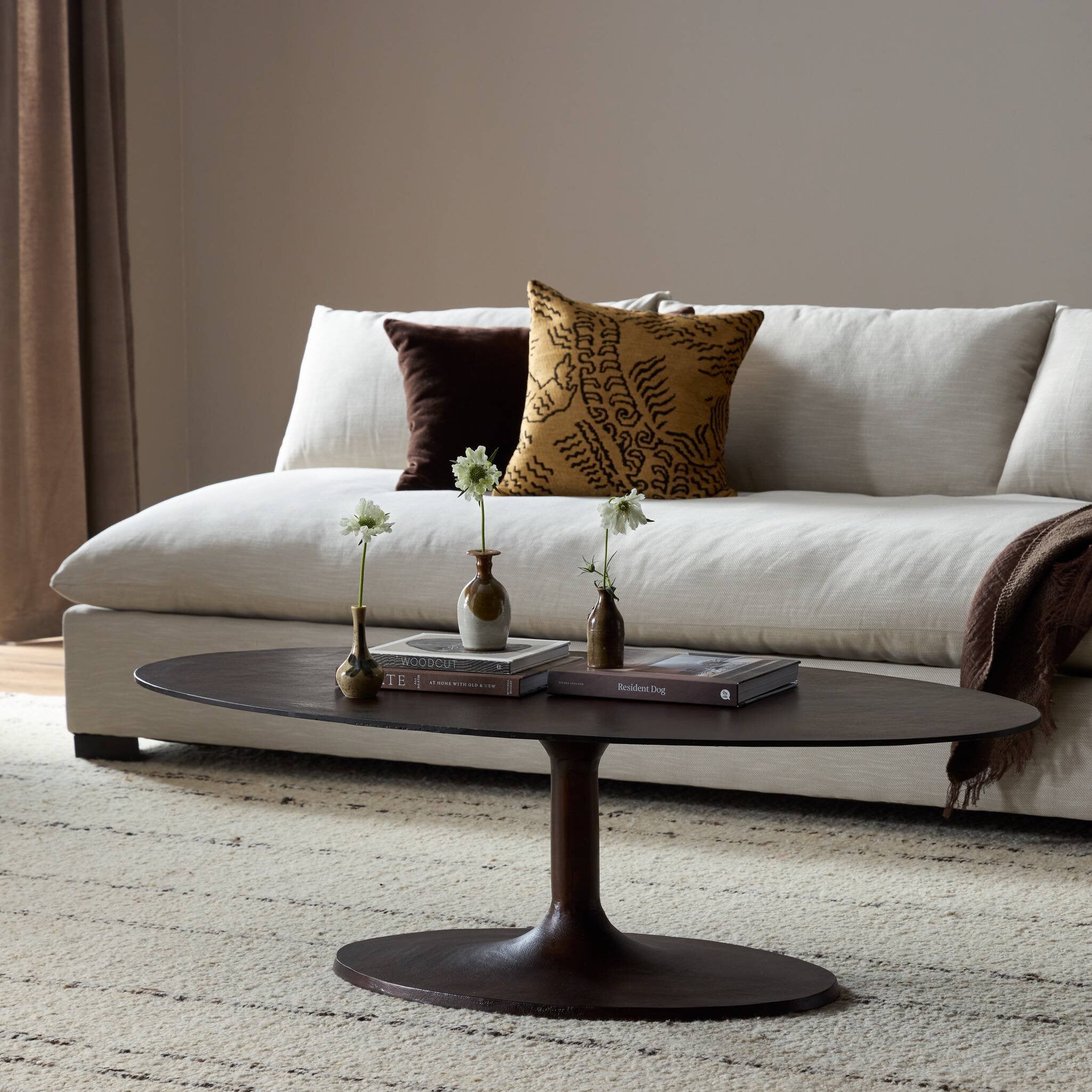 Simone Oval Coffee Table